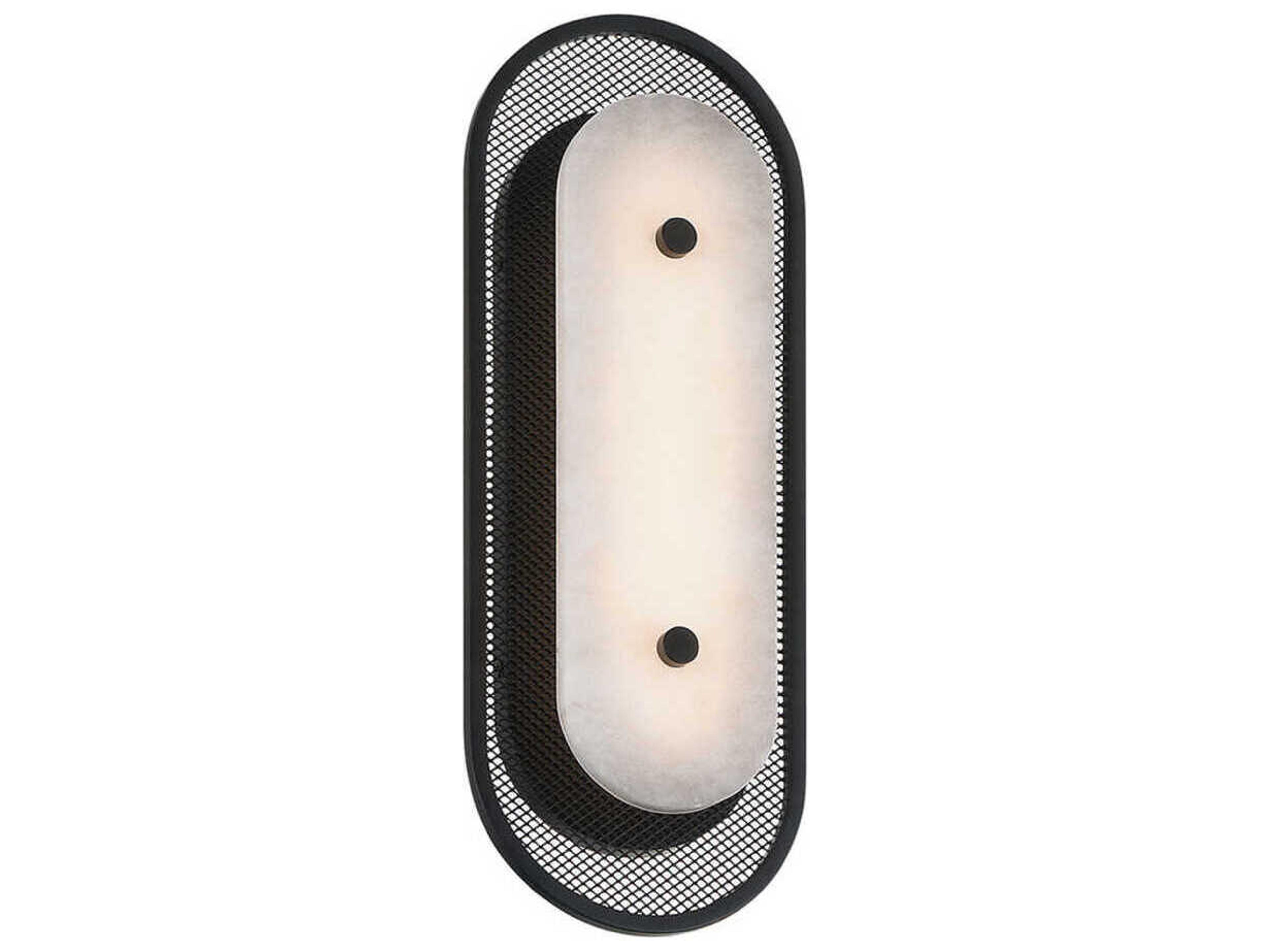 Tramore 1-Light Black Wall Sconce