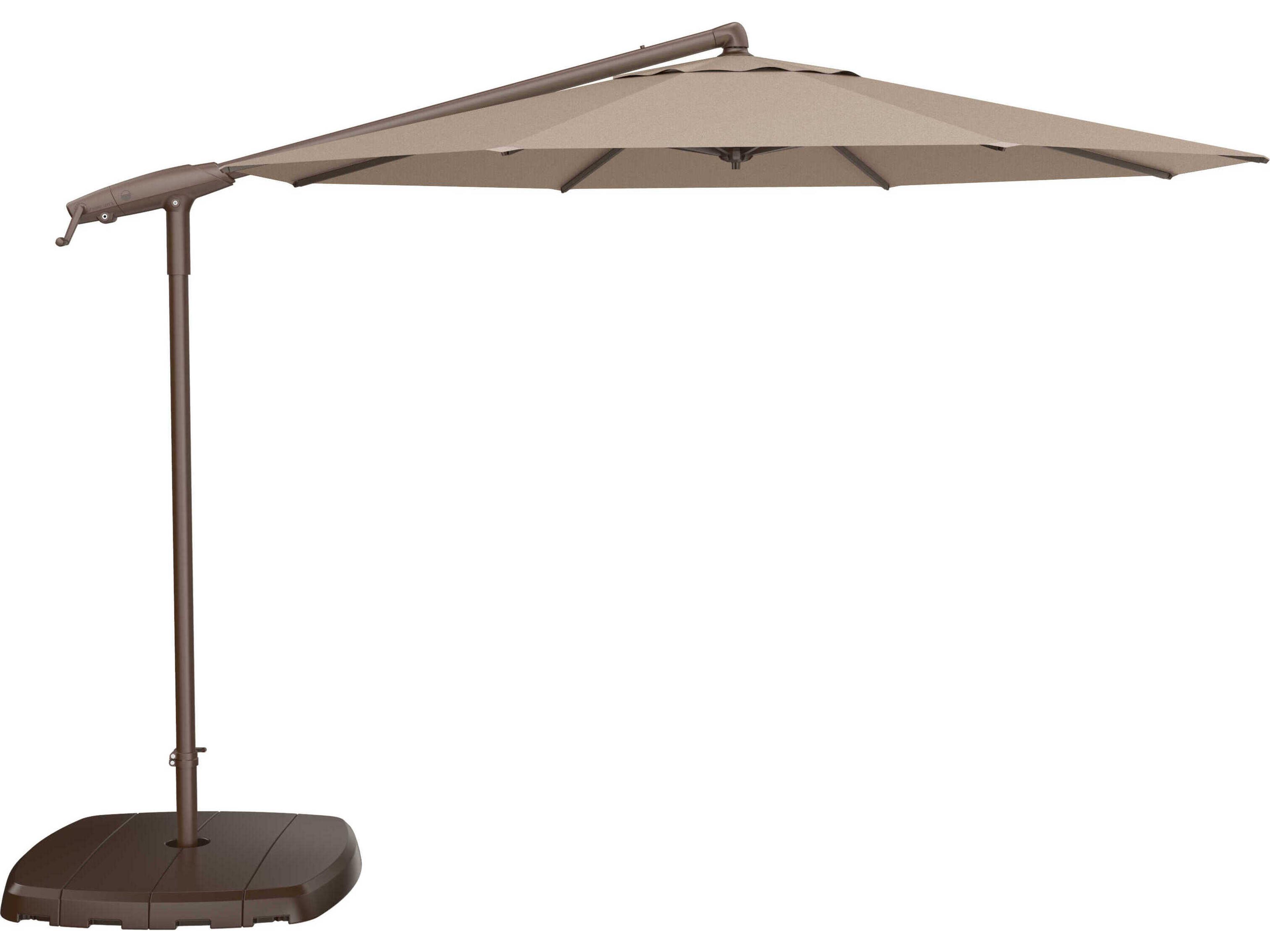 Treasure Garden Special Order 10 Foot AG19A Octagon Cantilever Outdoor Patio Umbrella