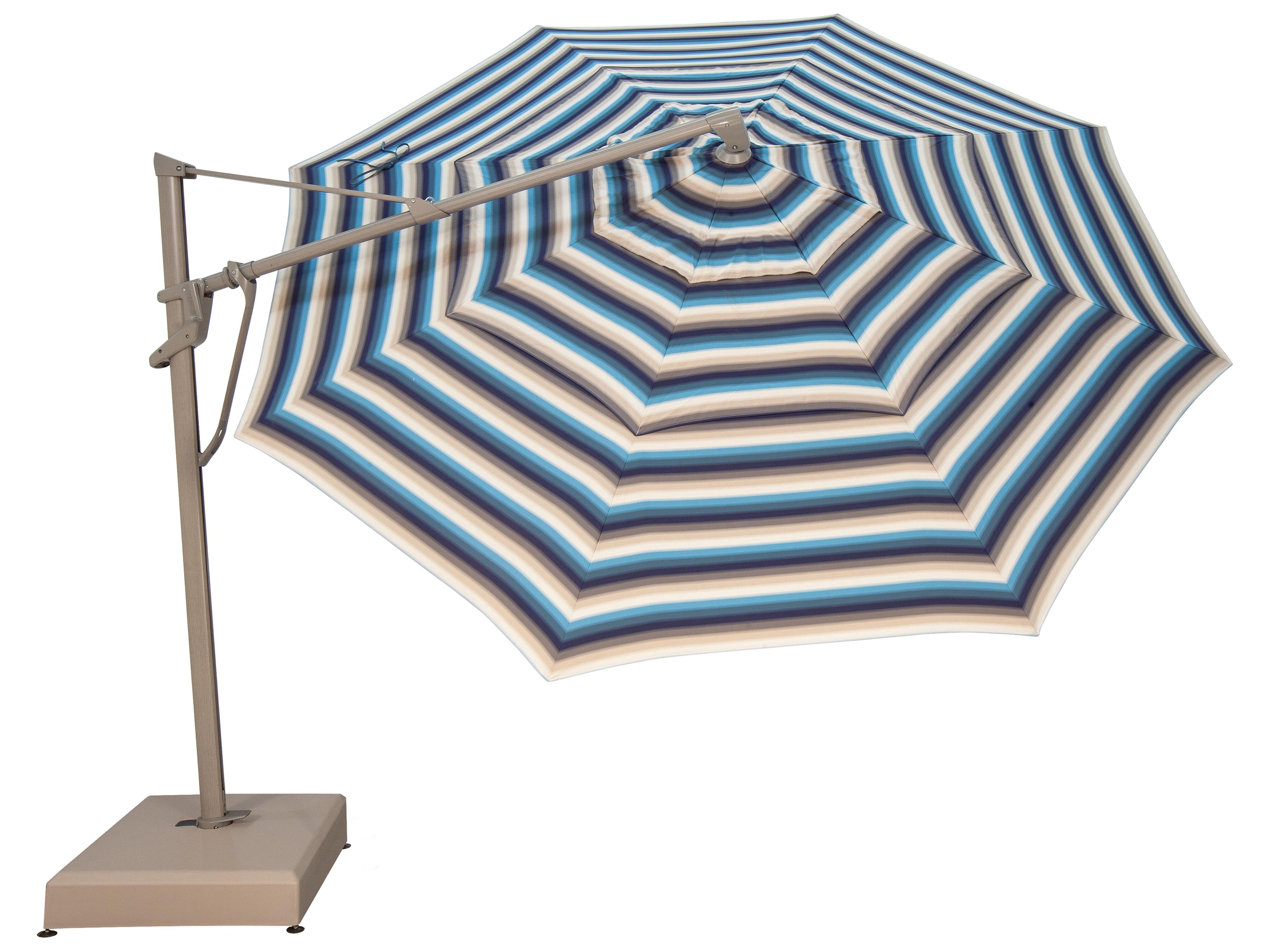 Treasure Garden Special Order Sunbrella AKZ PLUS 13 Foot Octagon Infinite Tilt and Lock Cantilever