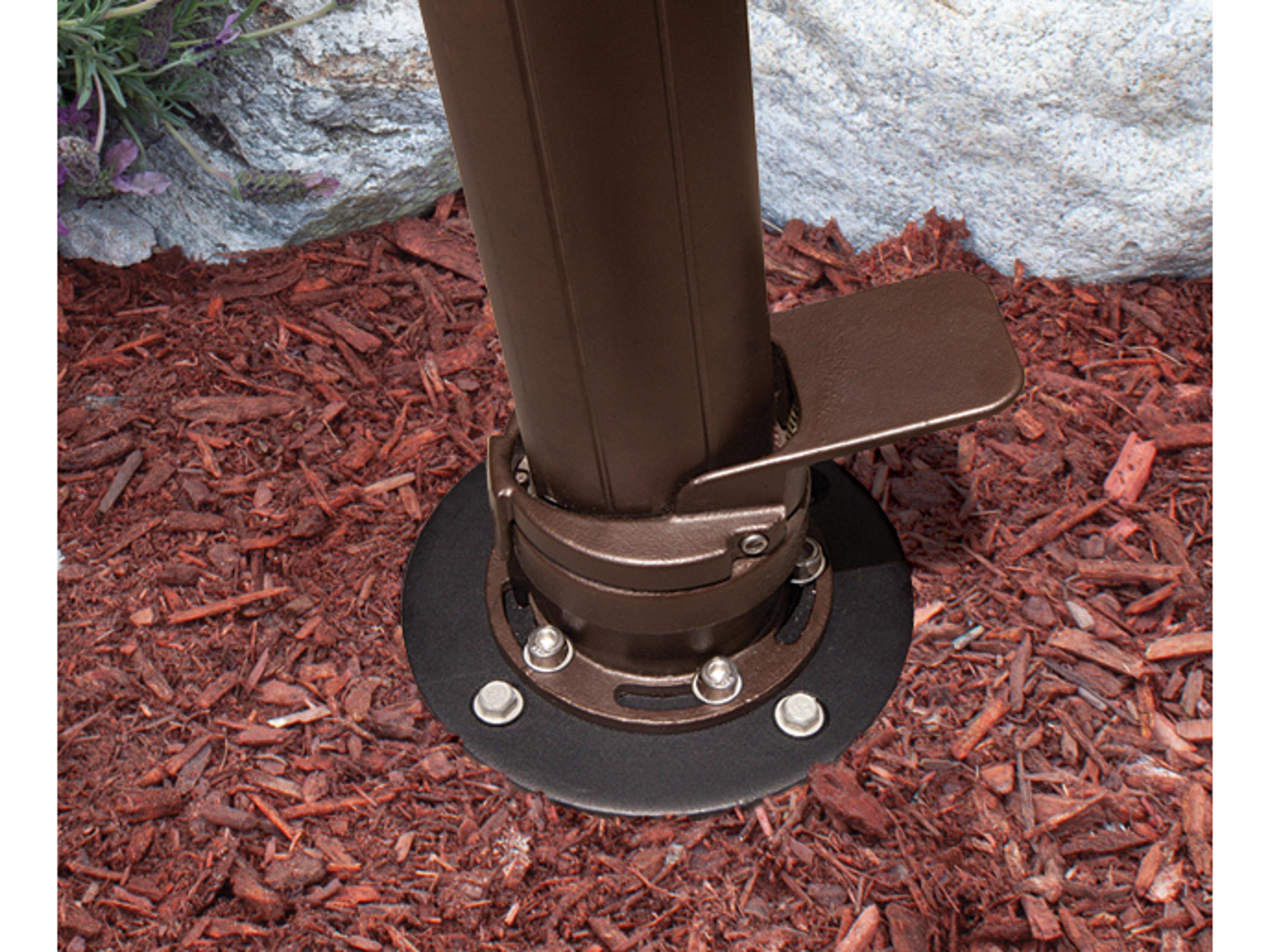 Treasure Garden In Ground Mount Kit For AKZ Cantilever Umbrellas Only