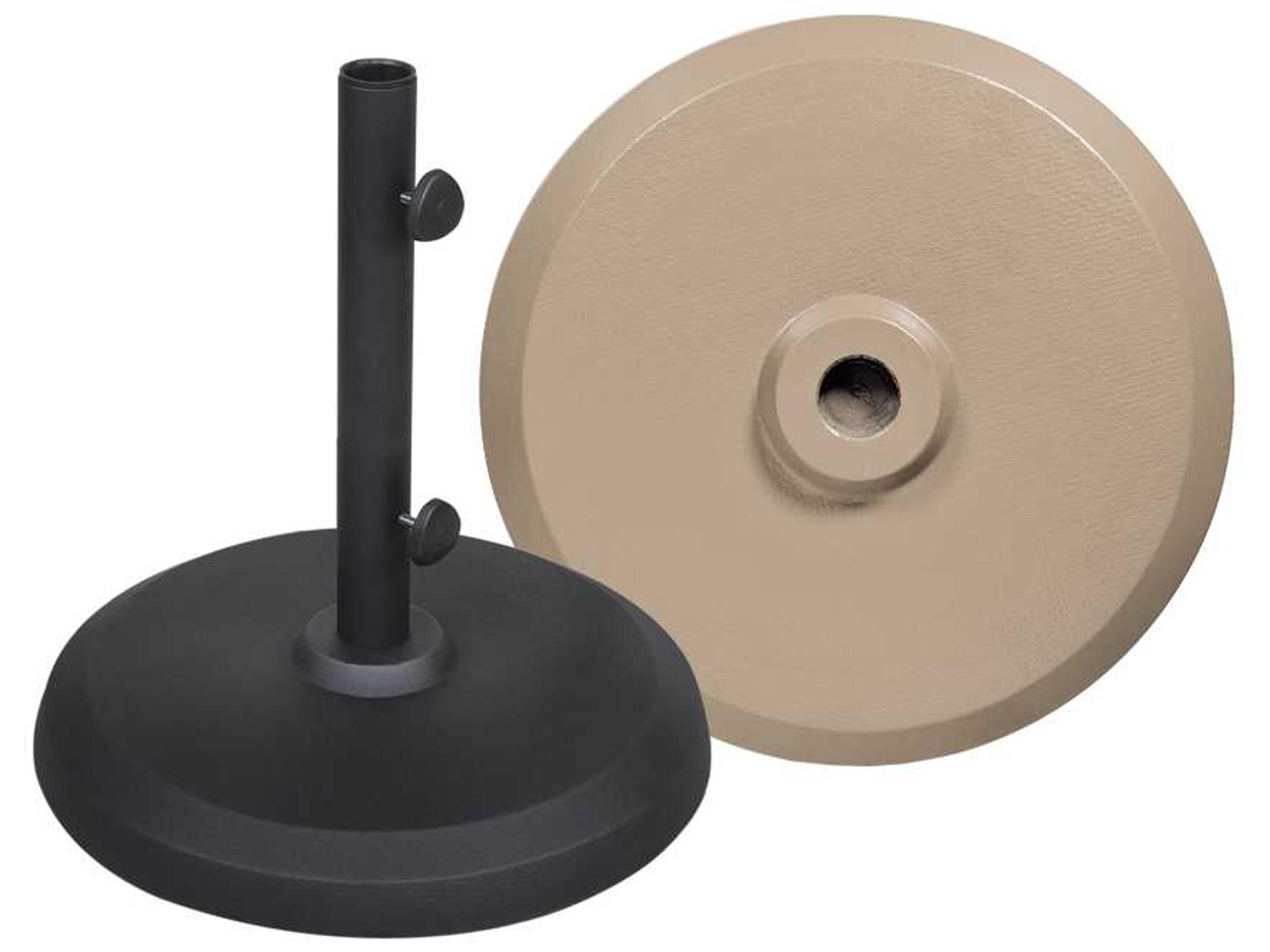 50 Pound Cast Aluminum Umbrella Base 19.5”