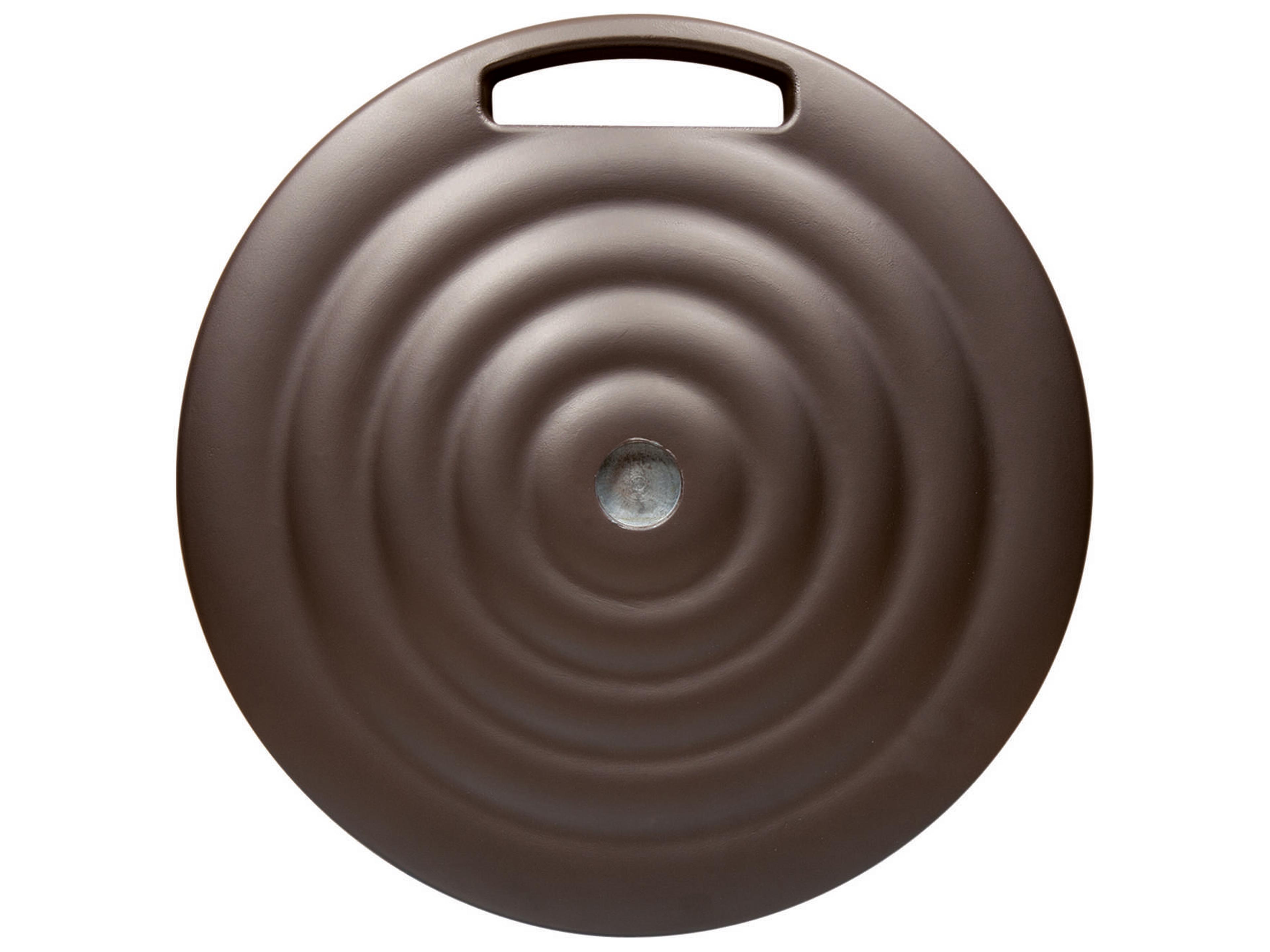 Treasure Garden 100lb Monaco Round Aluminum Base With Wheels And Handle