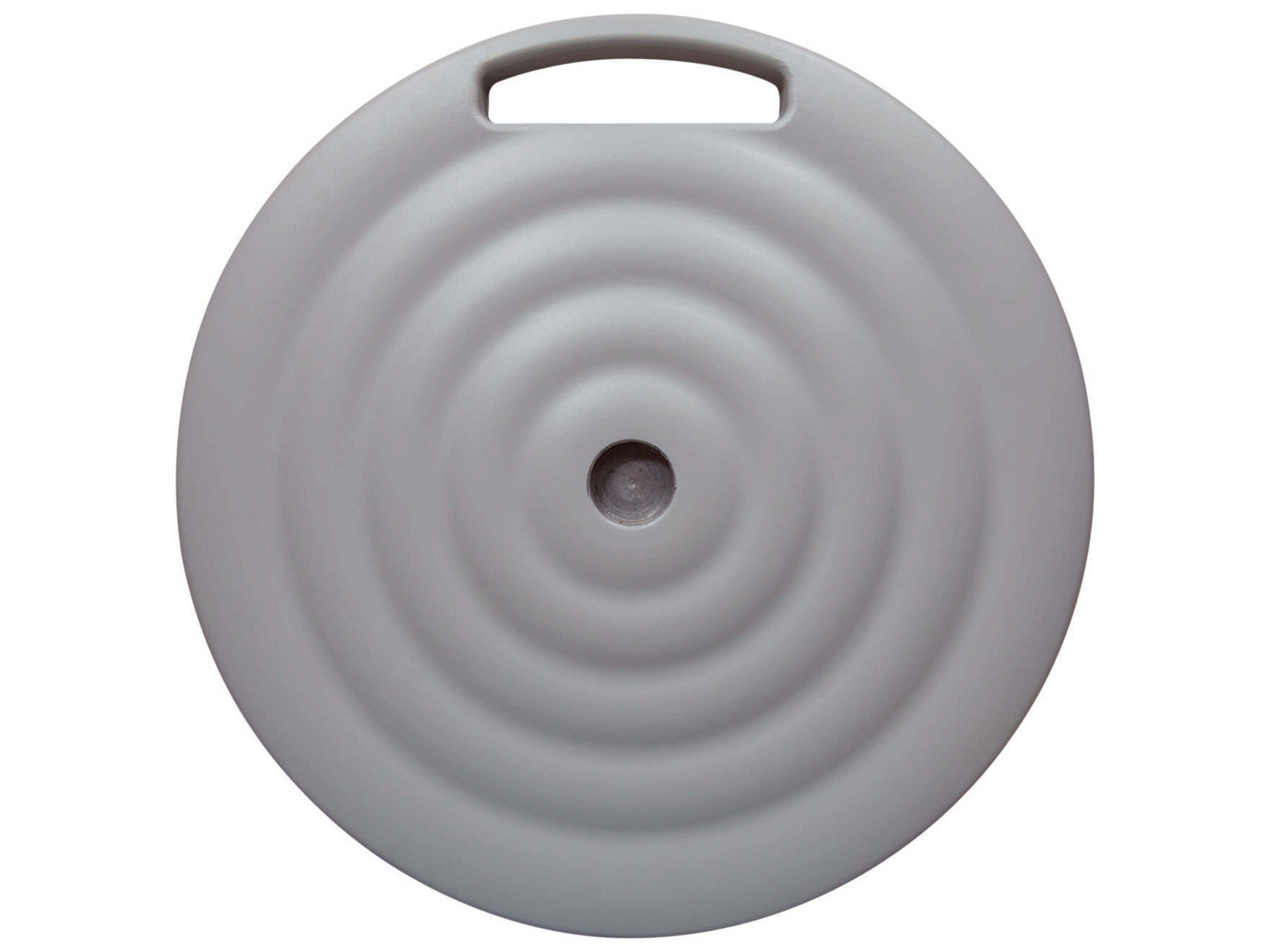 Treasure Garden 100lb Monaco Round Aluminum Base With Wheels And Handle