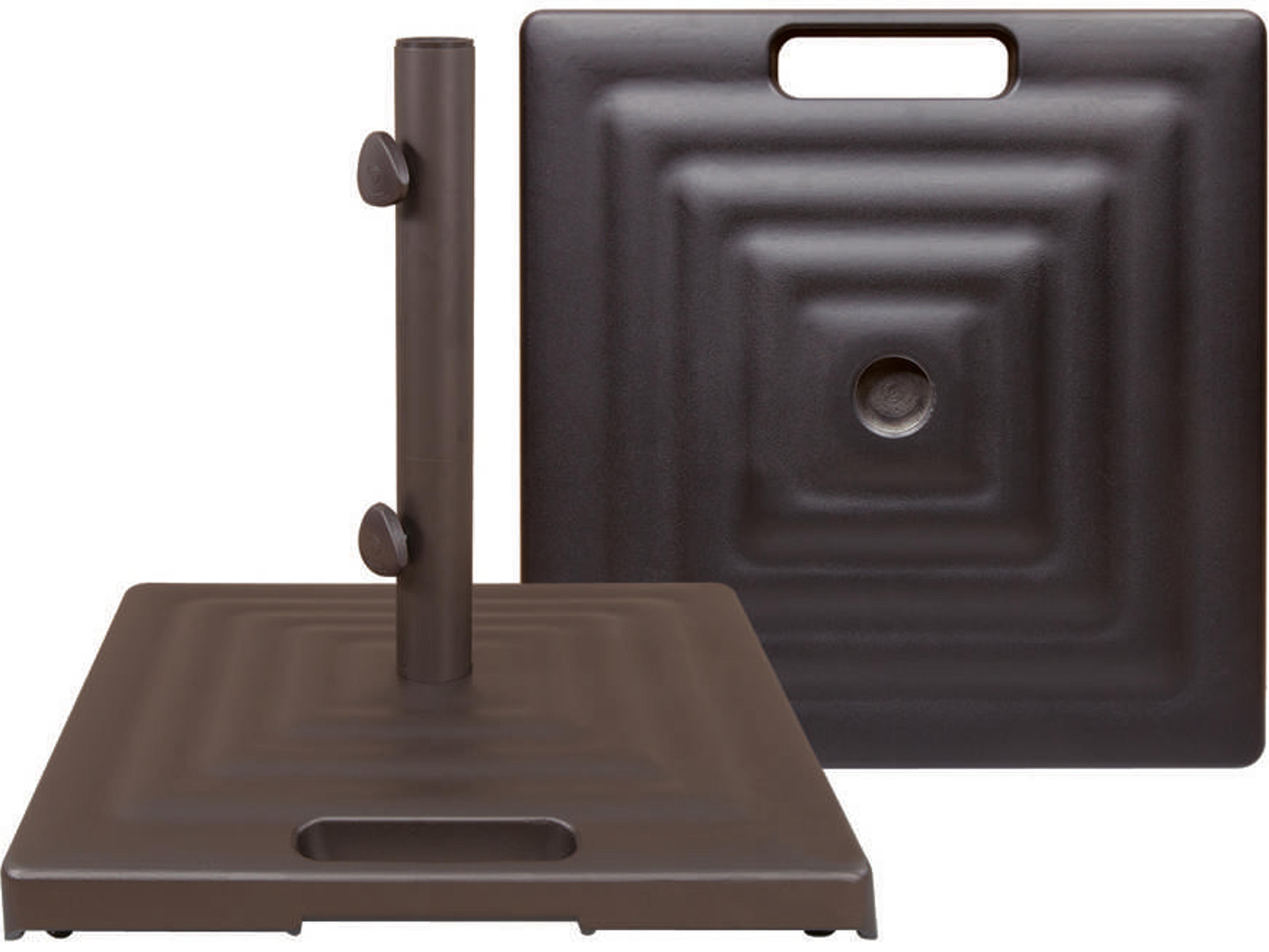 100LB. Monaco Aluminum Base with Wheels and Handle