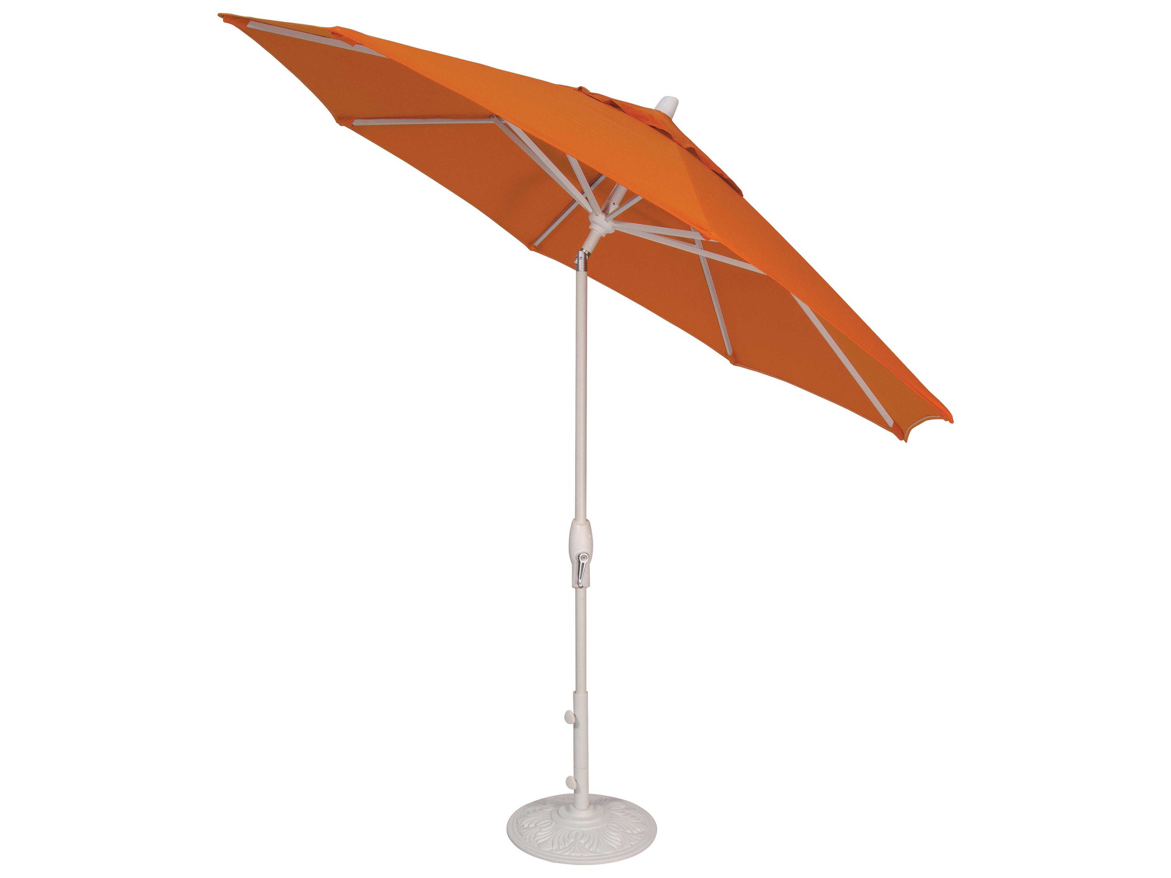 Treasure Garden Market Aluminum 9 Foot Octagon Auto Tilt Crank Lift Outdoor Umbrella
