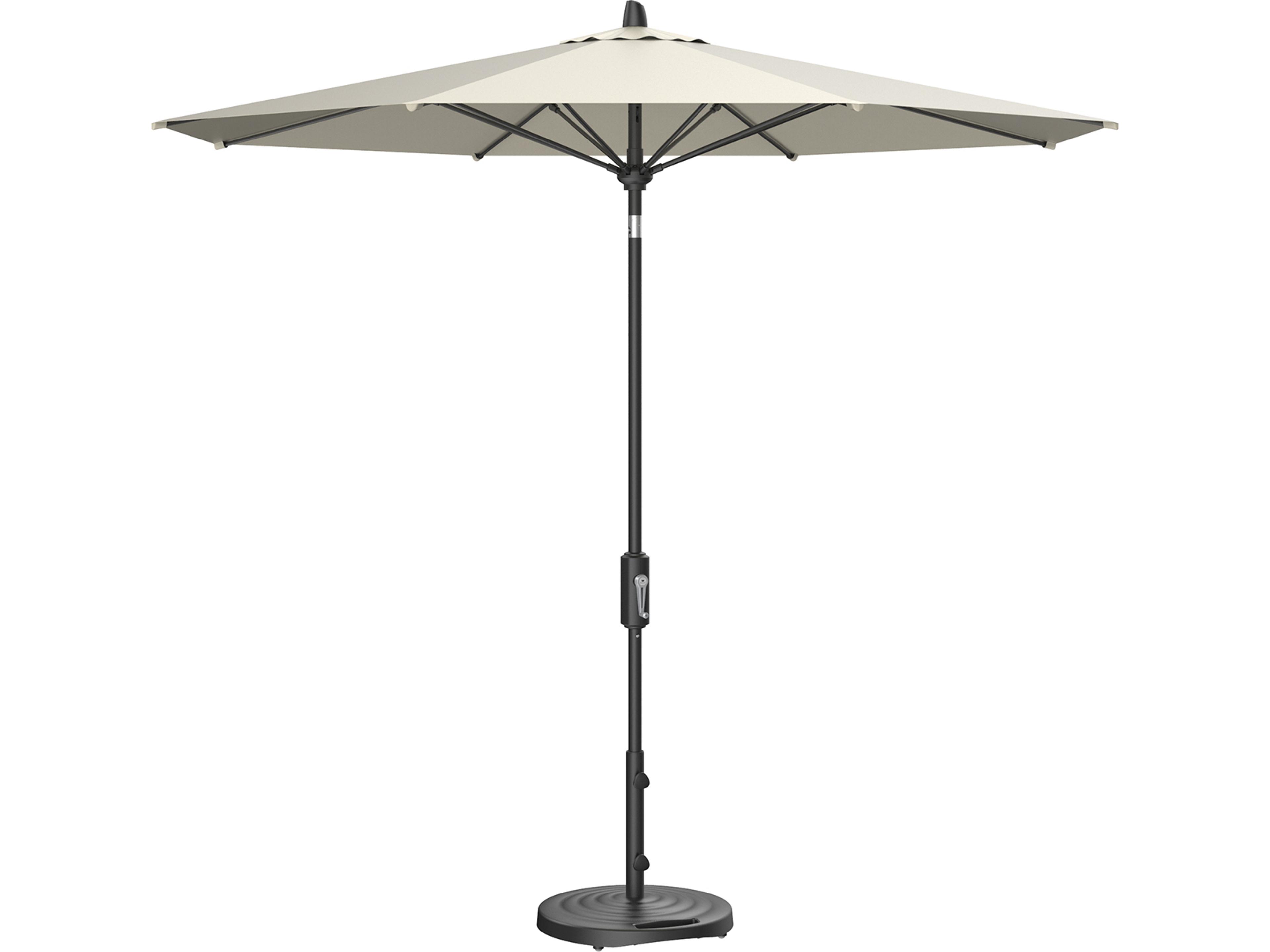 Treasure Garden Special Order Sunbrella Flex Market Aluminum Flex 9' Octagon Crank Lift Umbrella