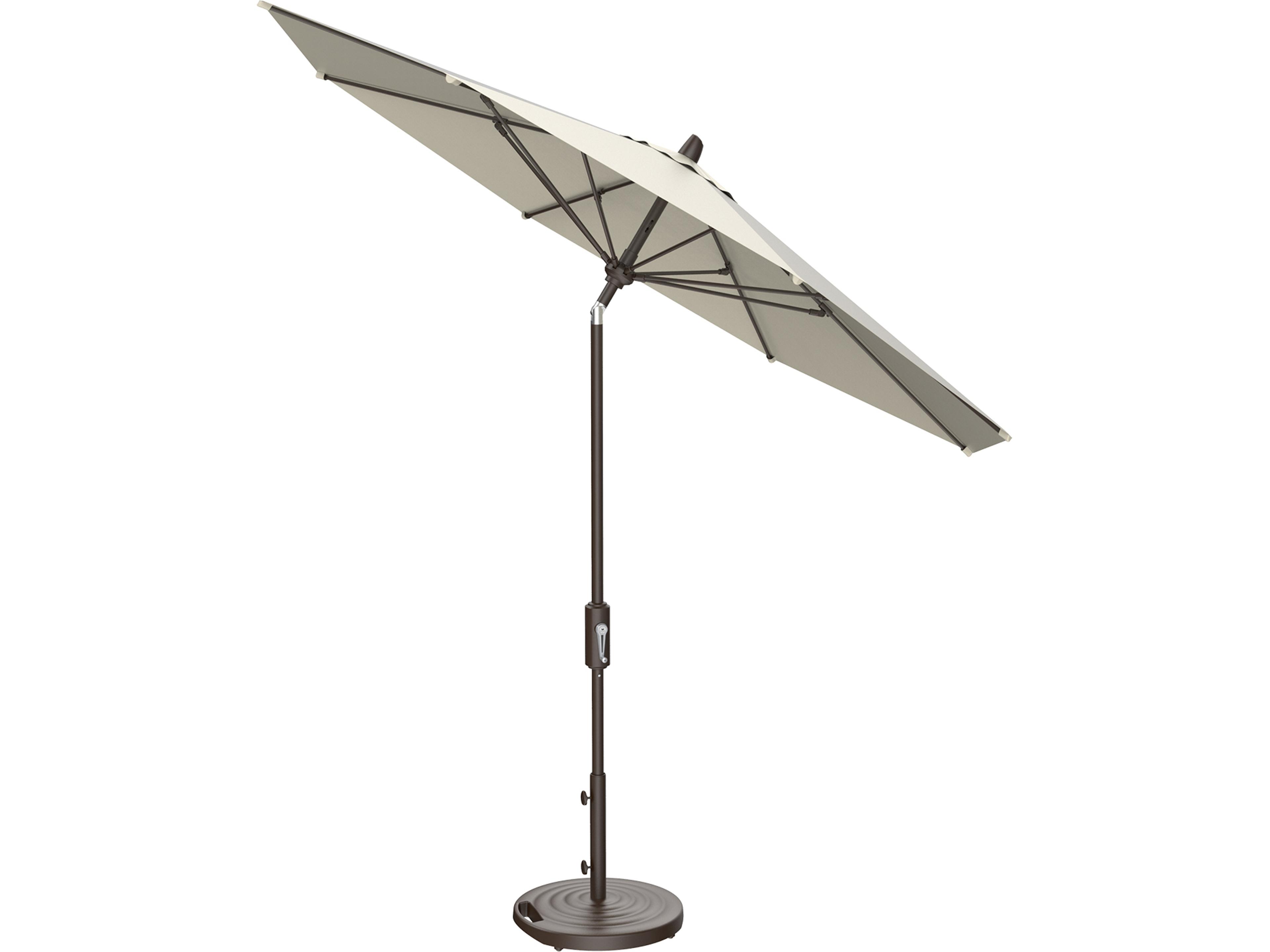 Treasure Garden Flex - Quick Ship Market Aluminum Flex 9' Octagon Crank Lift Umbrella