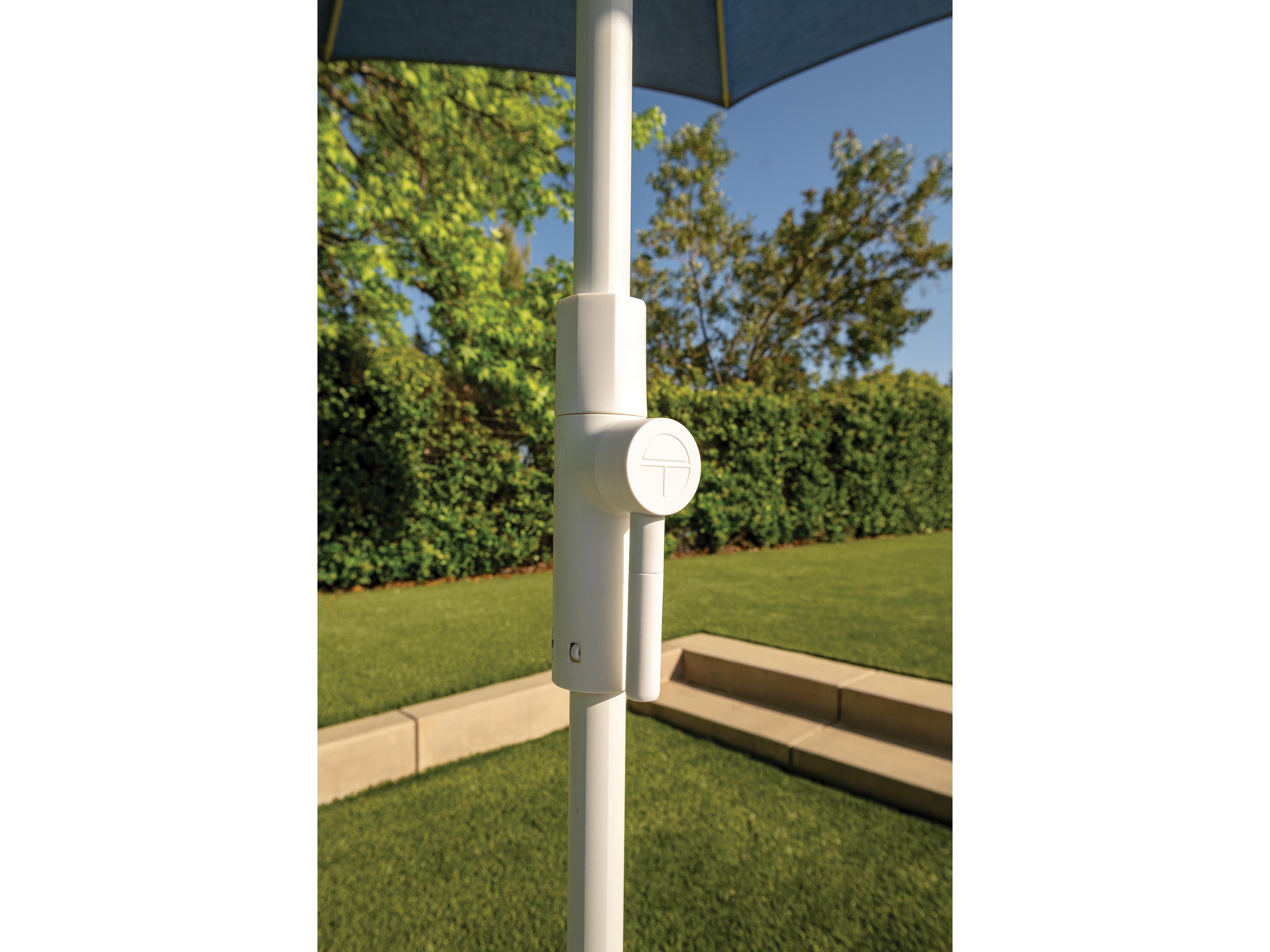 Treasure Garden Twist 9 Foot Crank Lift Collar Tilt Outdoor Patio Market Umbrella