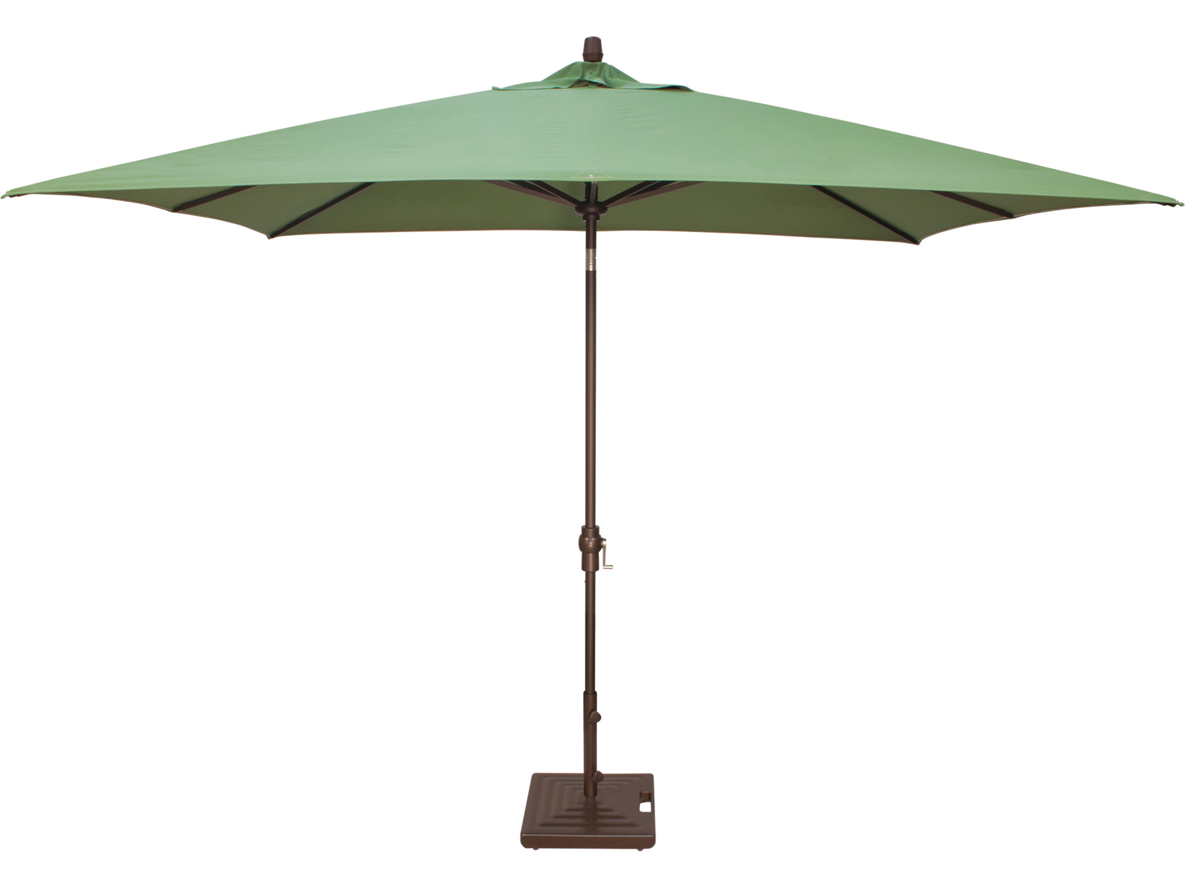 Special Order Sunbrella Market Aluminum 8 x 10 Foot Rectangular Crank Lift Auto Tilt Outdoor Patio Umbrella