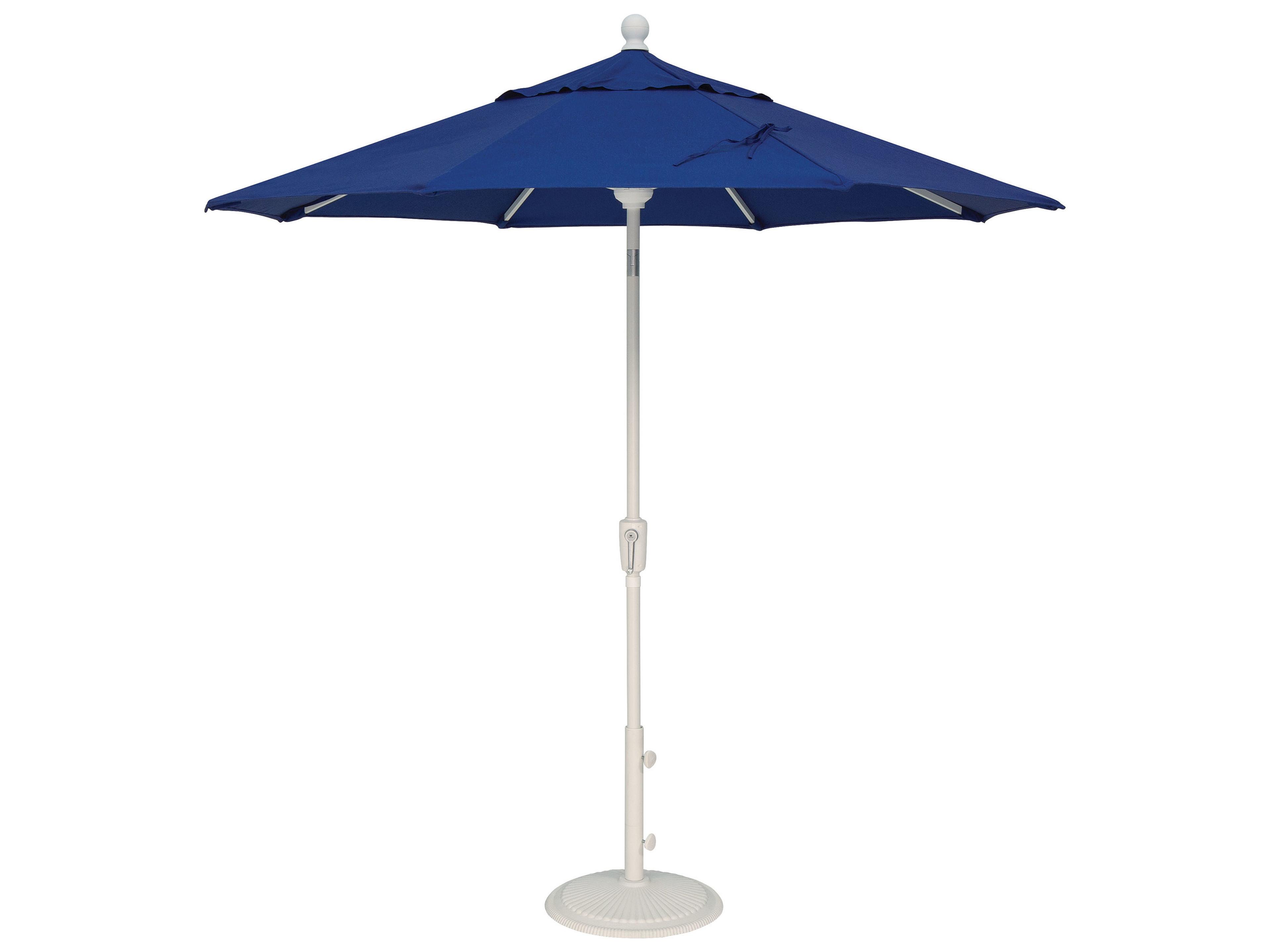 Treasure Garden Special Order Sunbrella Market Aluminum 7.5 Foot Octagon Push Button Tilt Crank Lift Patio Umbrella