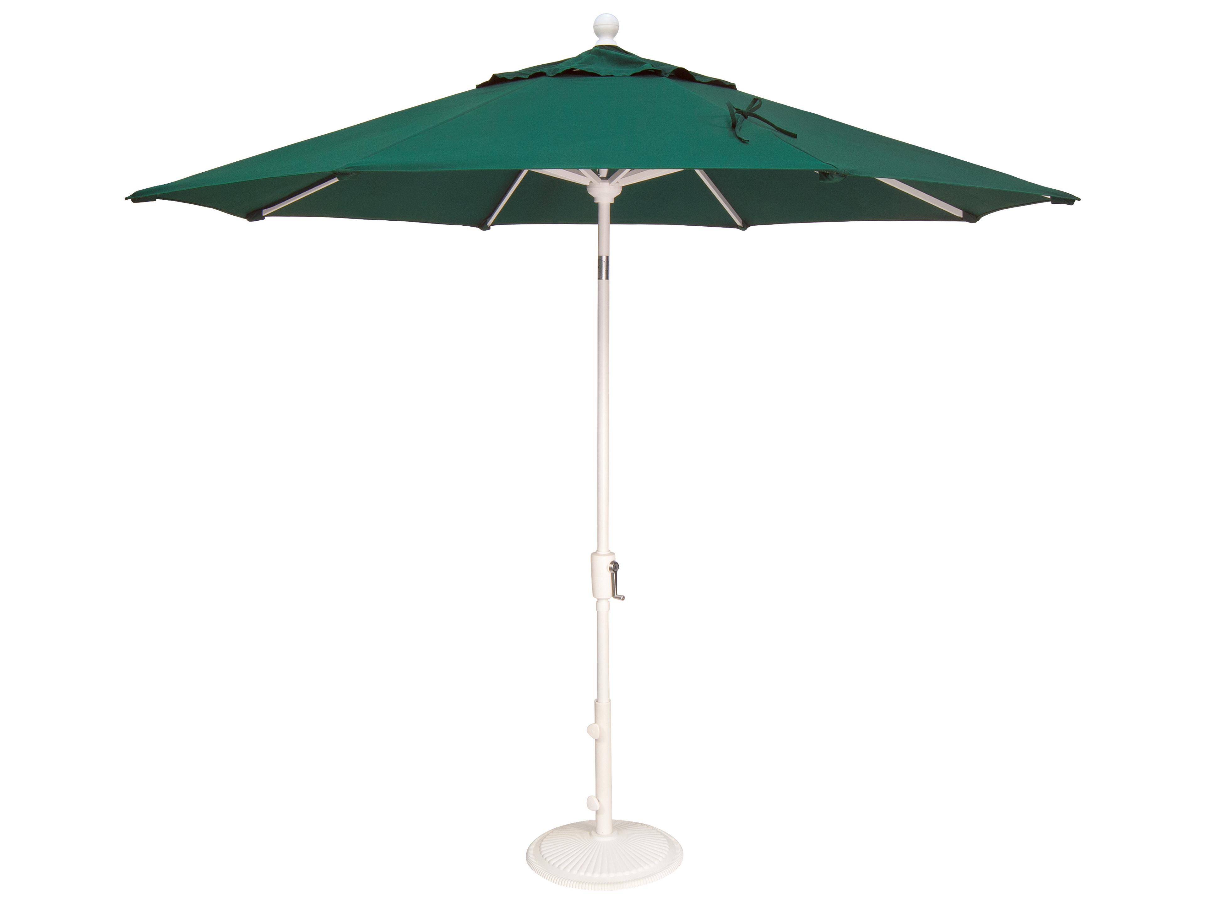 Treasure Garden Special Order Sunbrella Market Aluminum 9 Foot Crank Lift Push Button Tilt Patio Umbrella