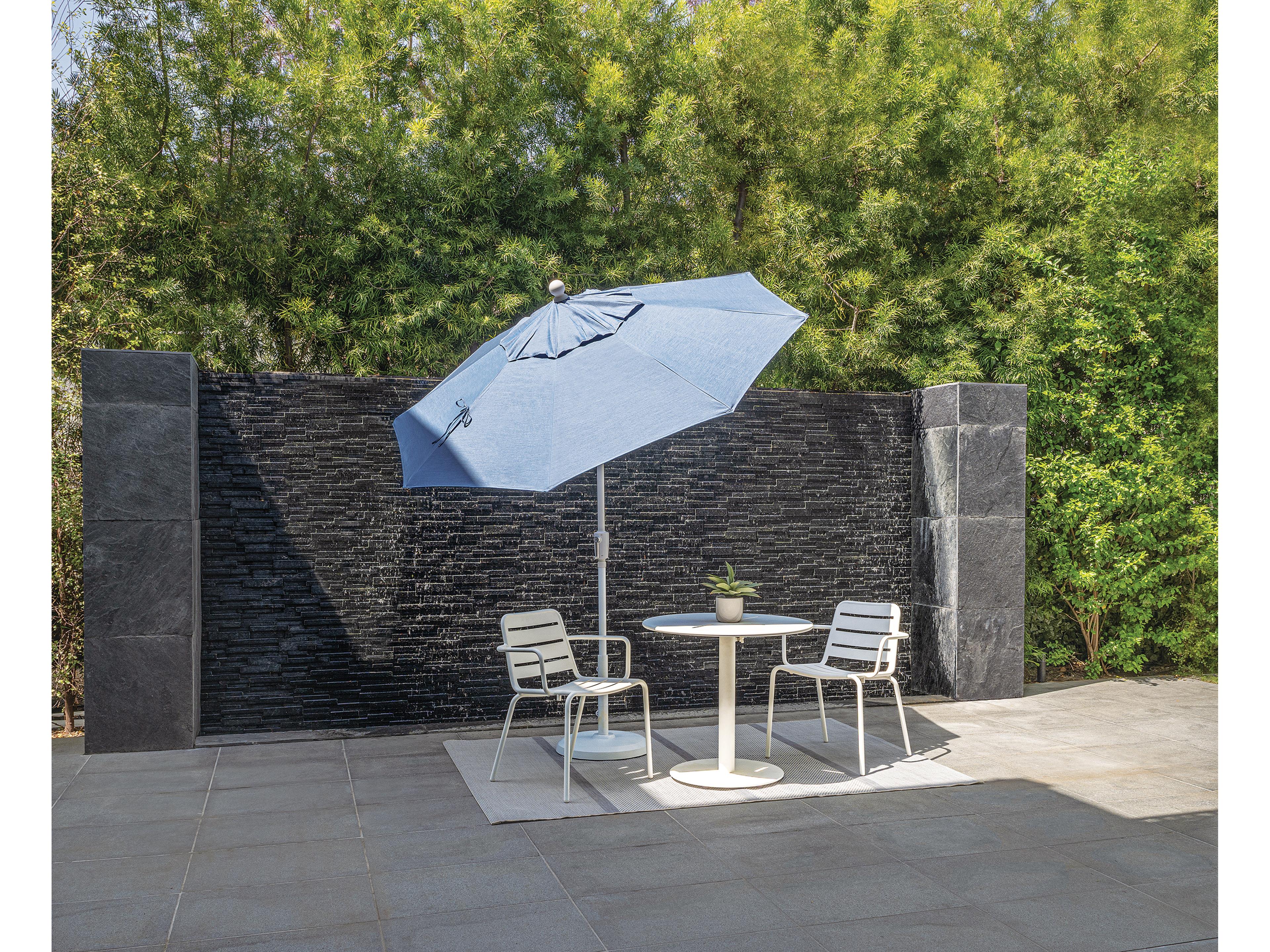 Treasure Garden Special Order Sunbrella 9 Foot Glide Tilt Octagon Patio Umbrella