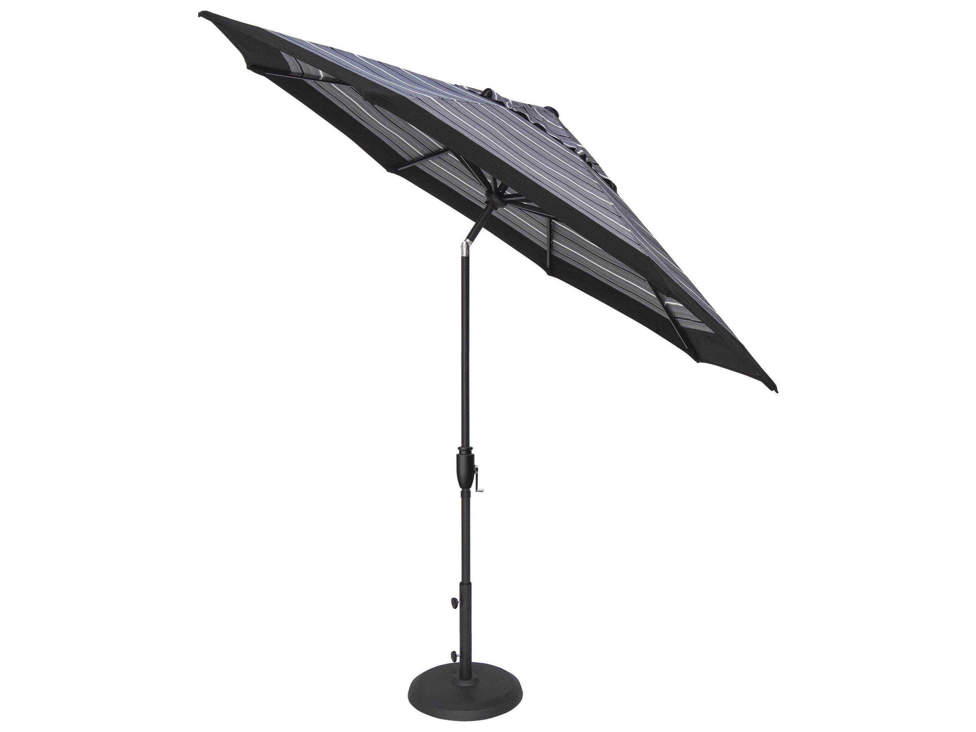 Treasure Garden QuickShip 9 Foot Glide Tilt Octagon Outdoor Umbrella