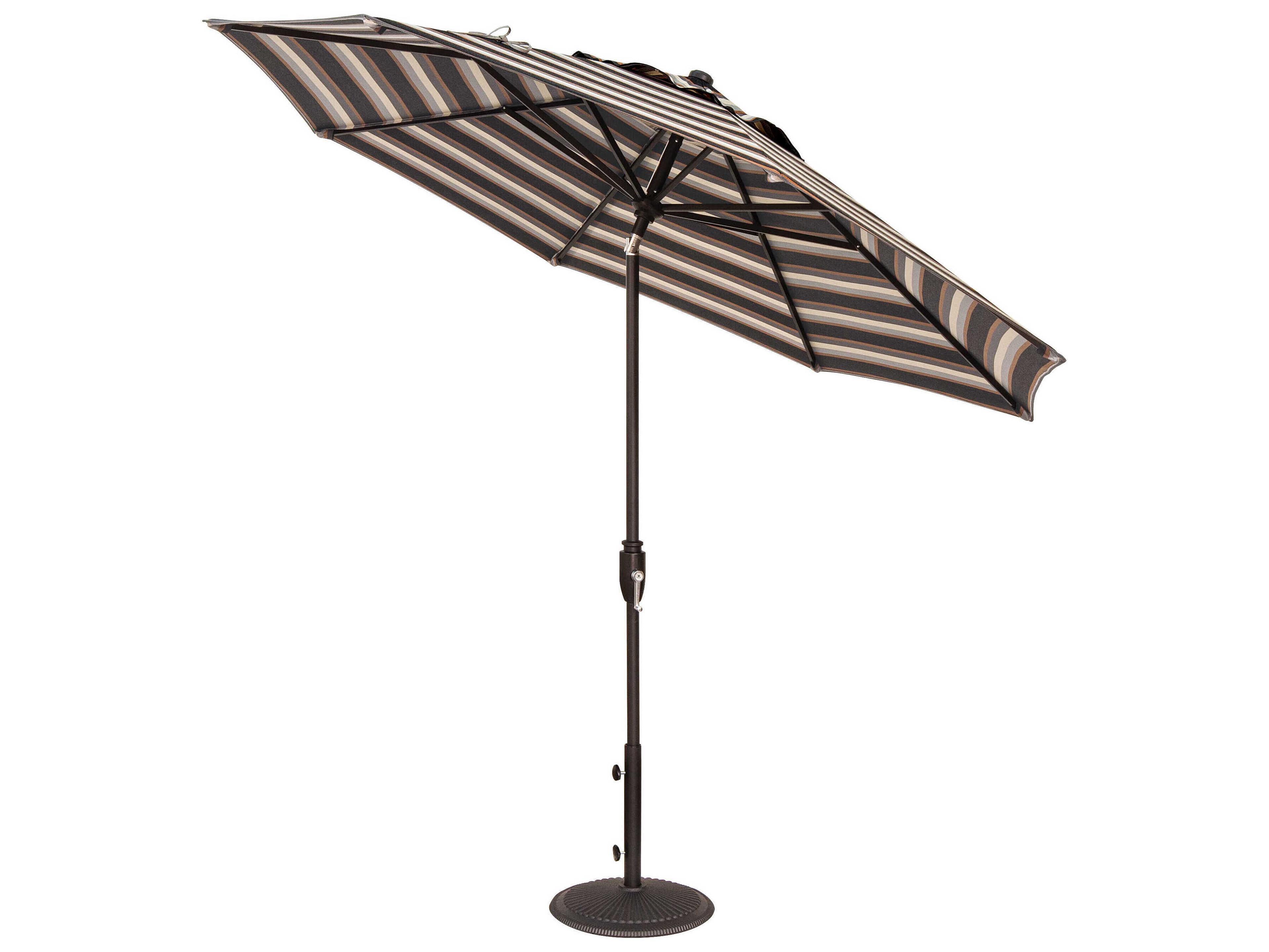 Treasure Garden QuickShip 9 Foot Glide Tilt Octagon Outdoor Umbrella