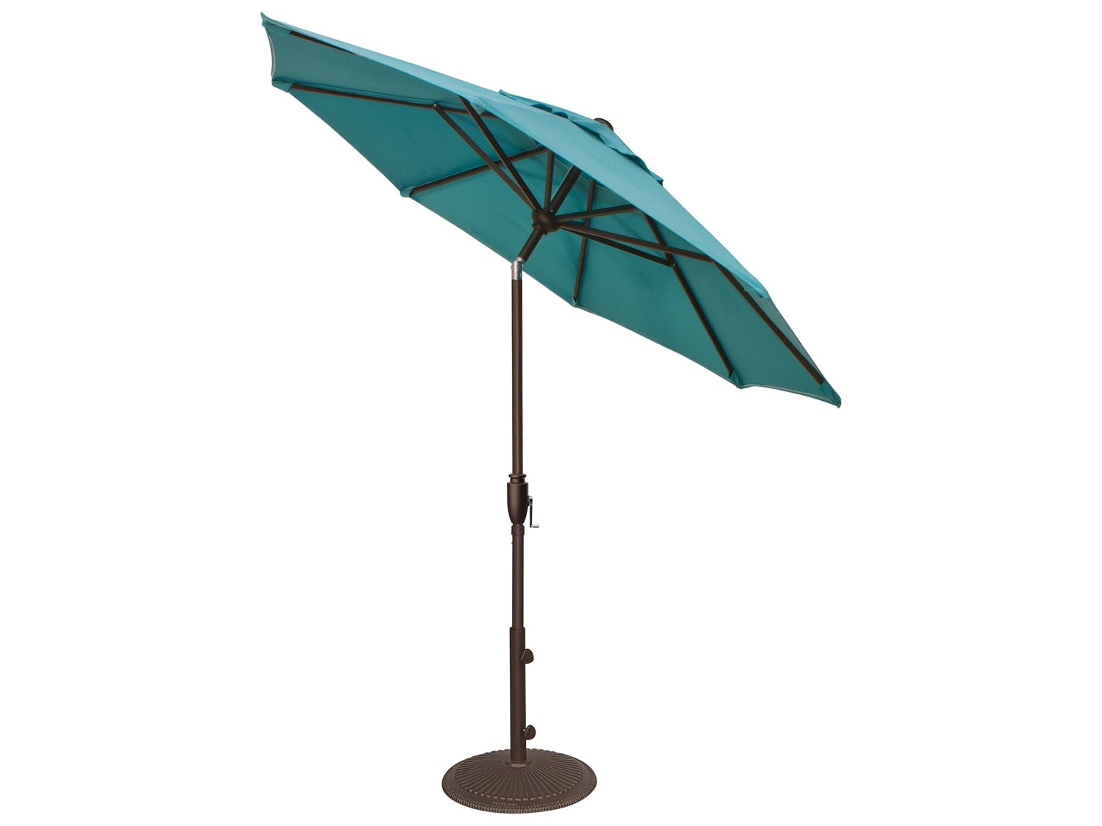 Treasure Garden 7.5 Glide Tilt Octagon Outdoor Patio Umbrella