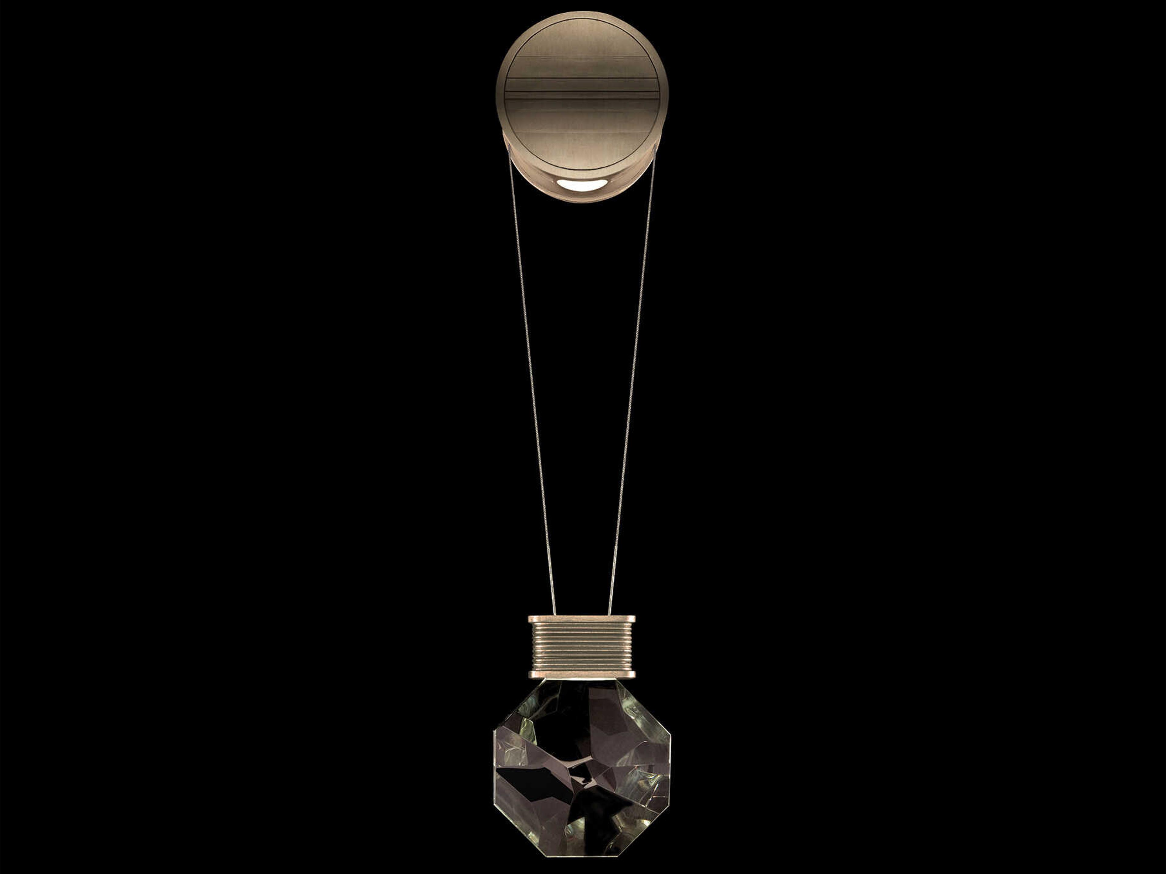 Fine Art Handcrafted Lighting Aria 1-Light Silver Wall Sconce