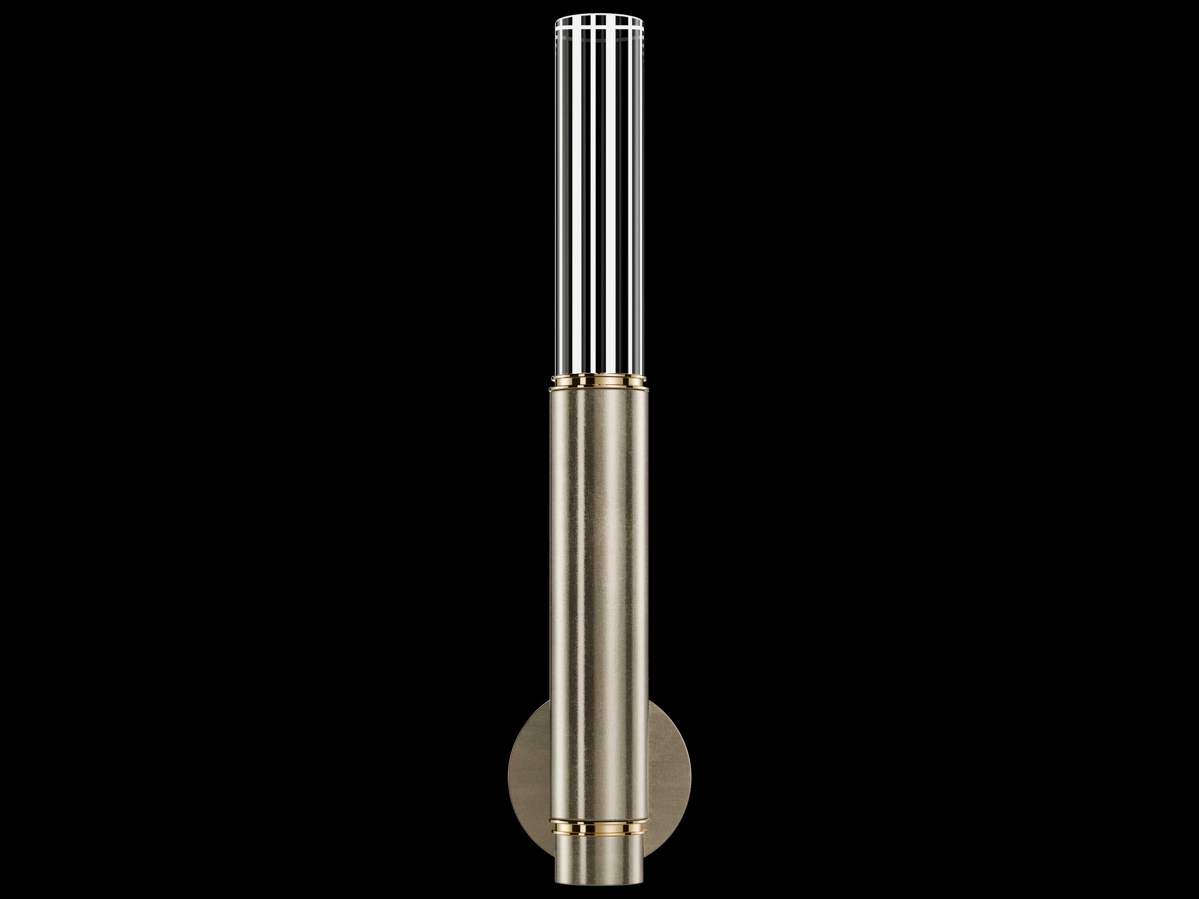 Antonia 1-Light Soft Gold Leaf Wall Sconce