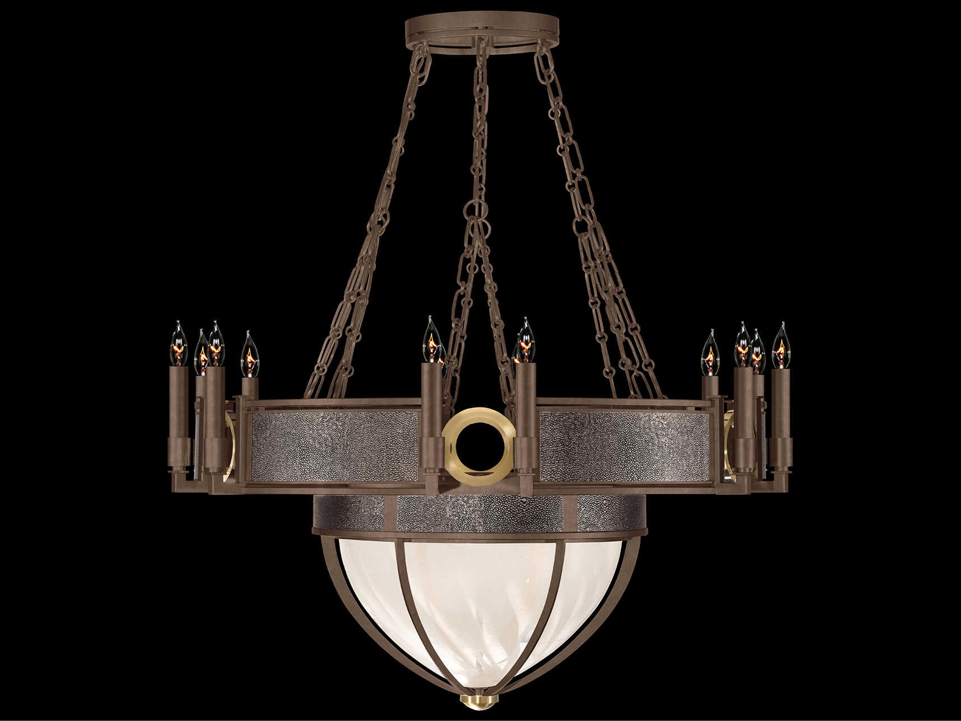 Mirage 15-Light Bronze Traditional Candelabra Chandelier