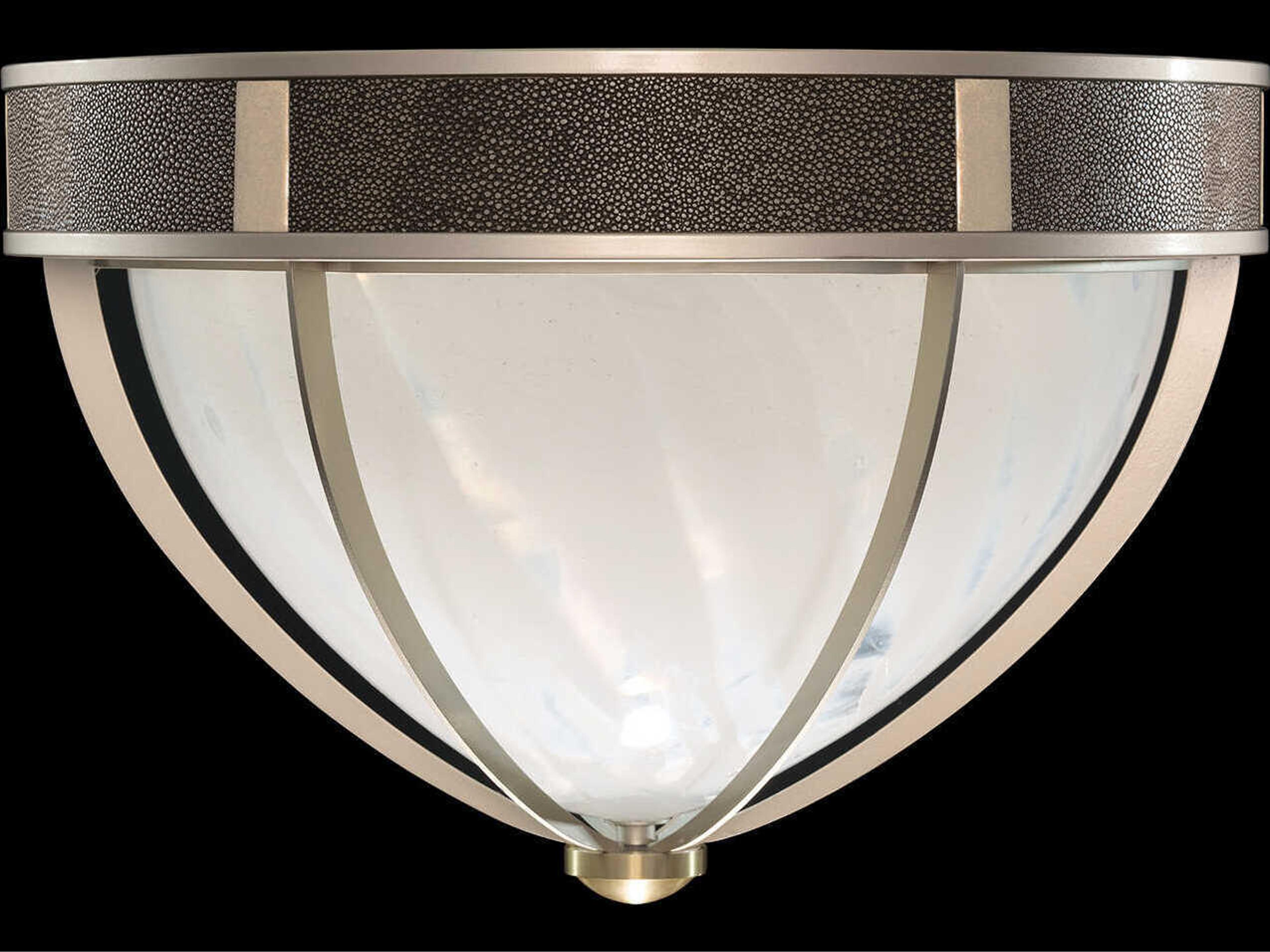 Mirage 3-Light Champagne Gold Traditional Flush Mount