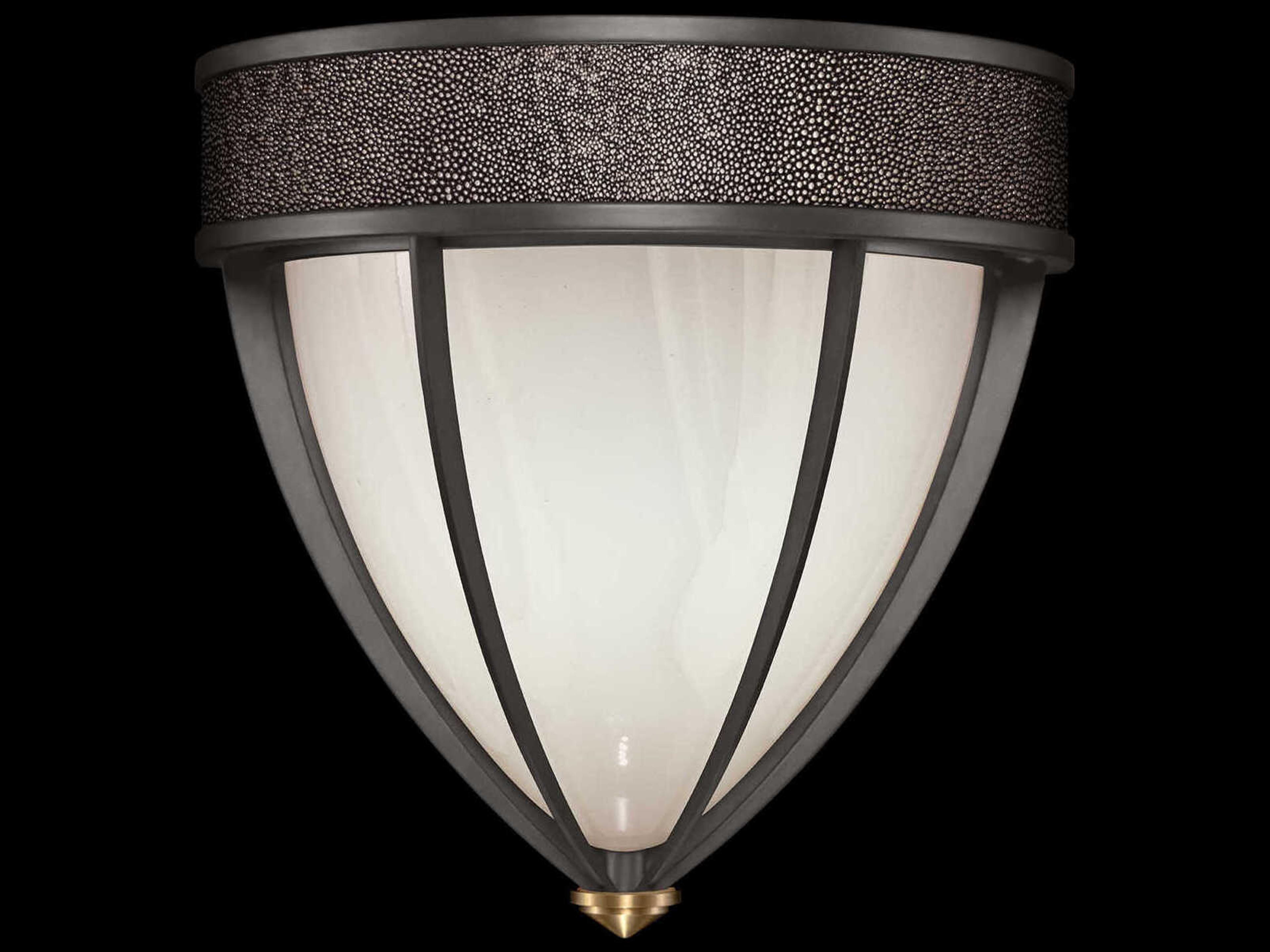 Mirage 1-Light Midnight Steel Traditional Wall Sconce