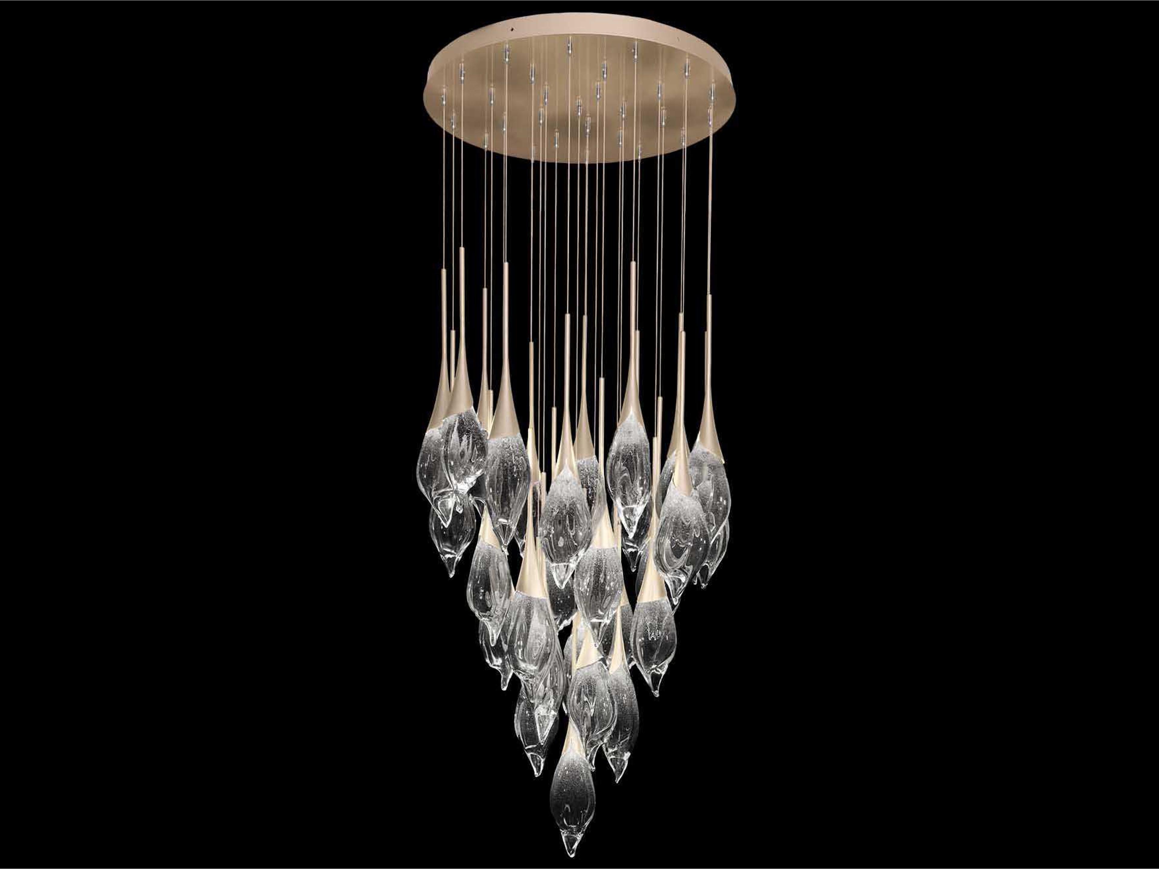 Mayu Champagne Gold Pendant