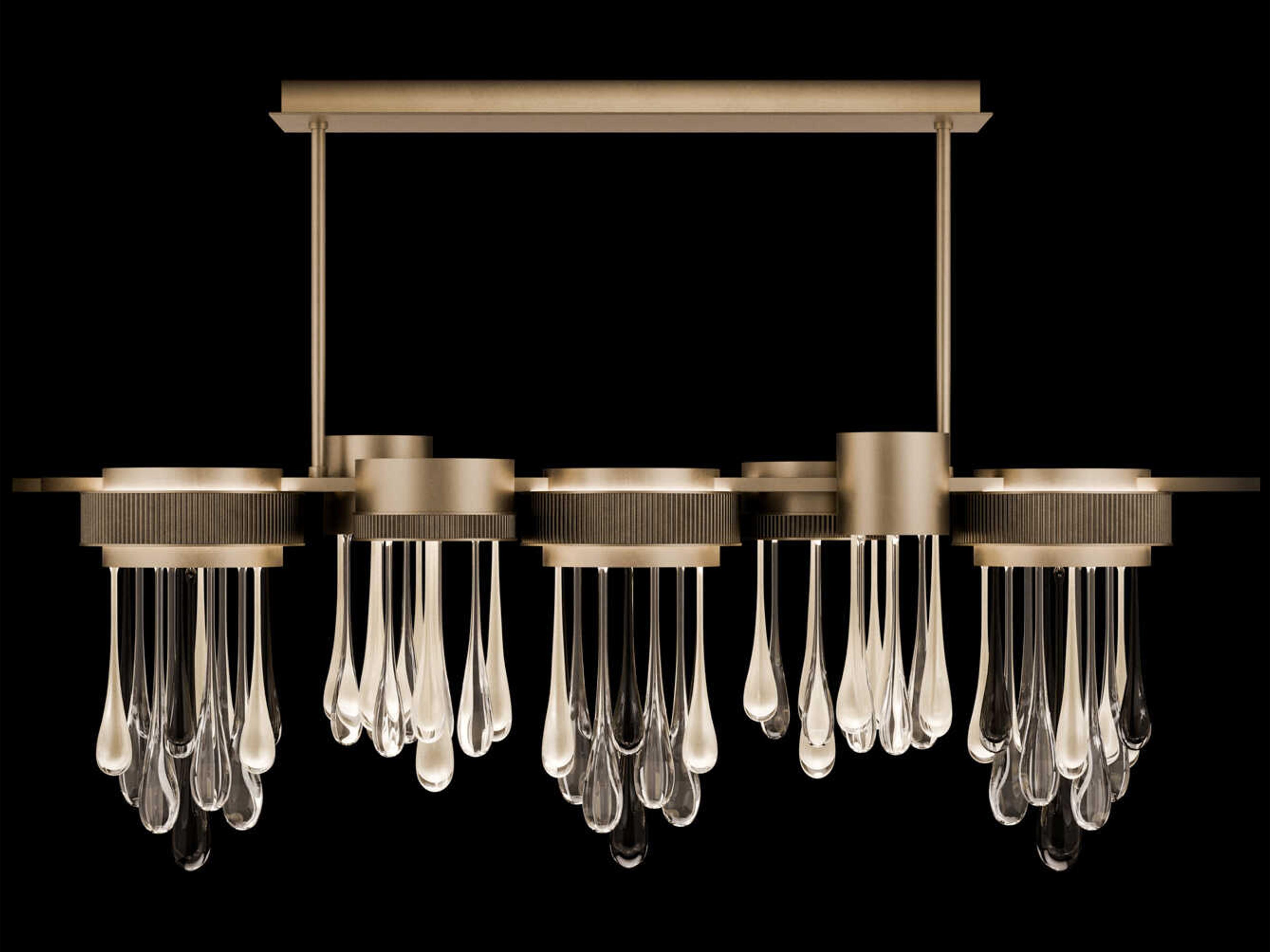 Rain Ombre Bronze Island Pendant