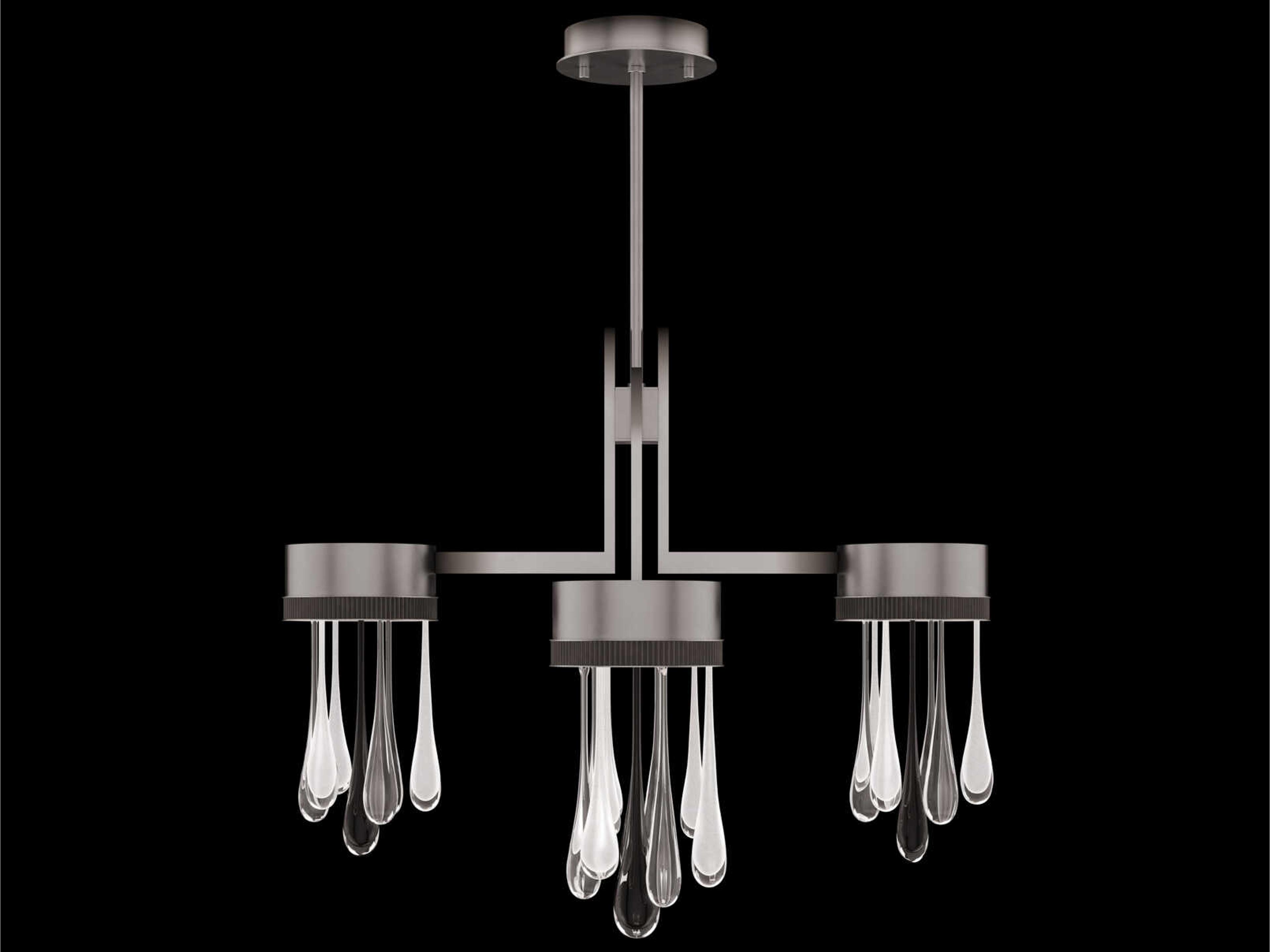 Rain Ombre Silver Pendant