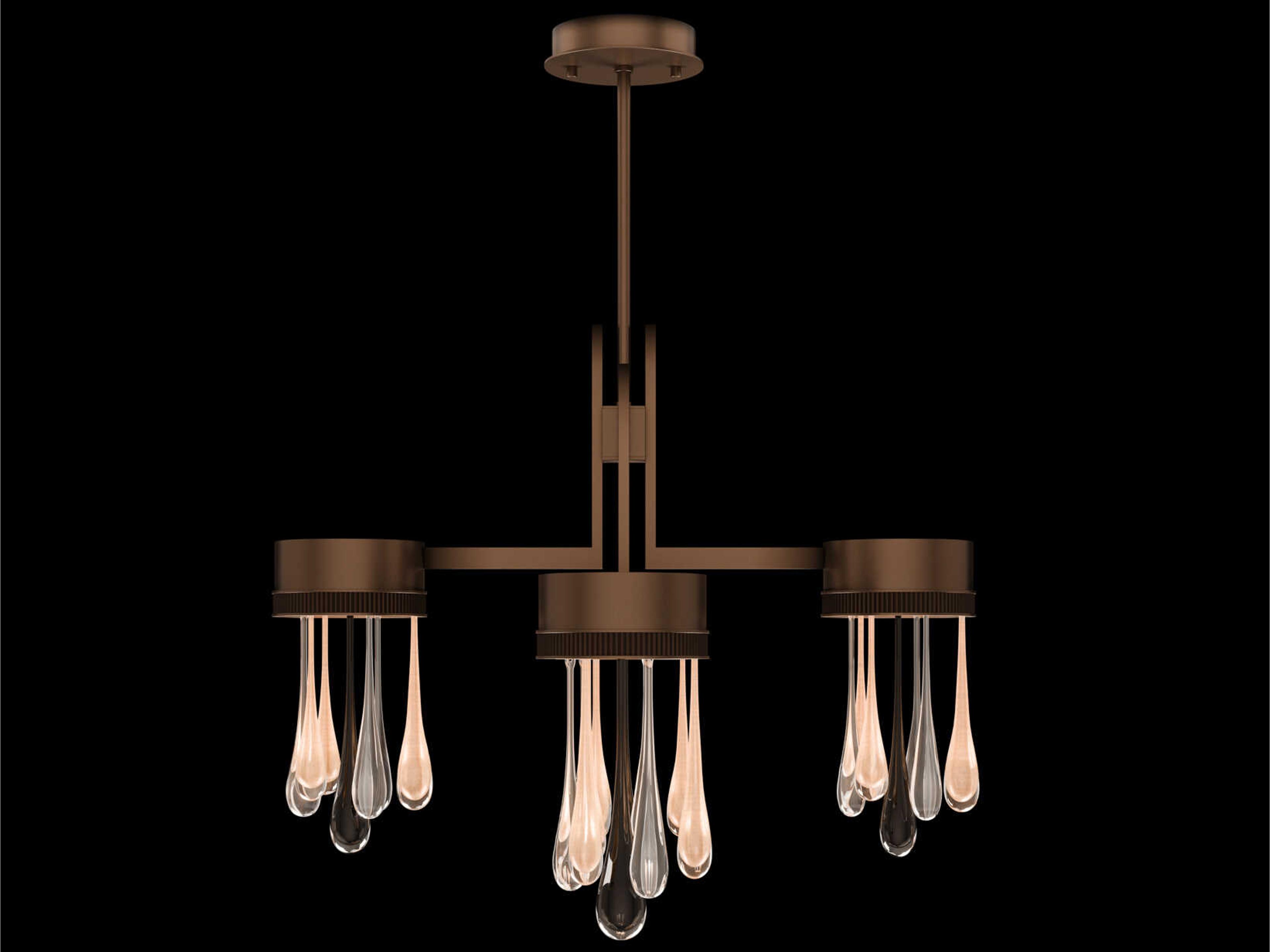 Rain Ombre Copper Gold Pendant