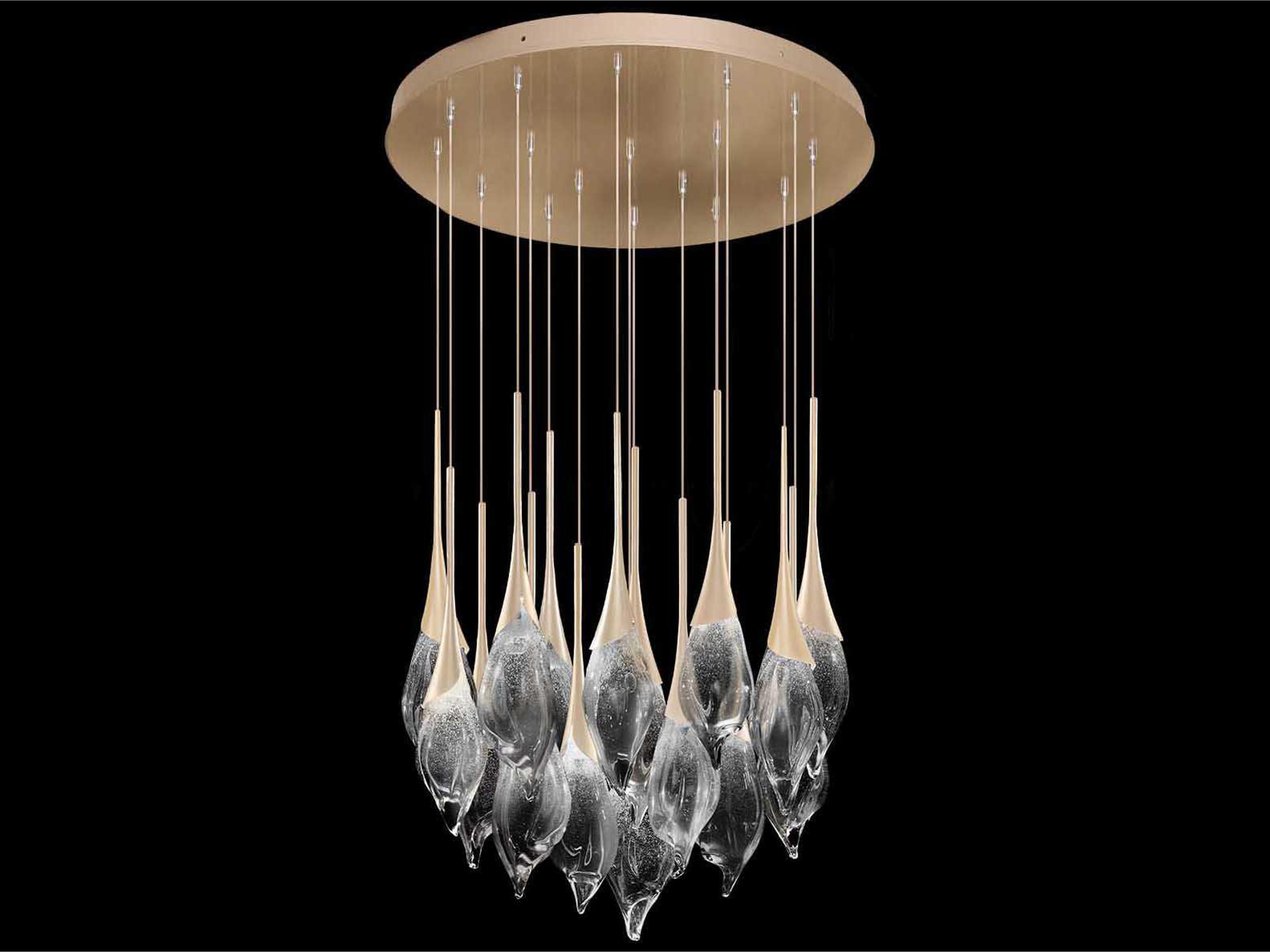 Mayu Champagne Gold Pendant