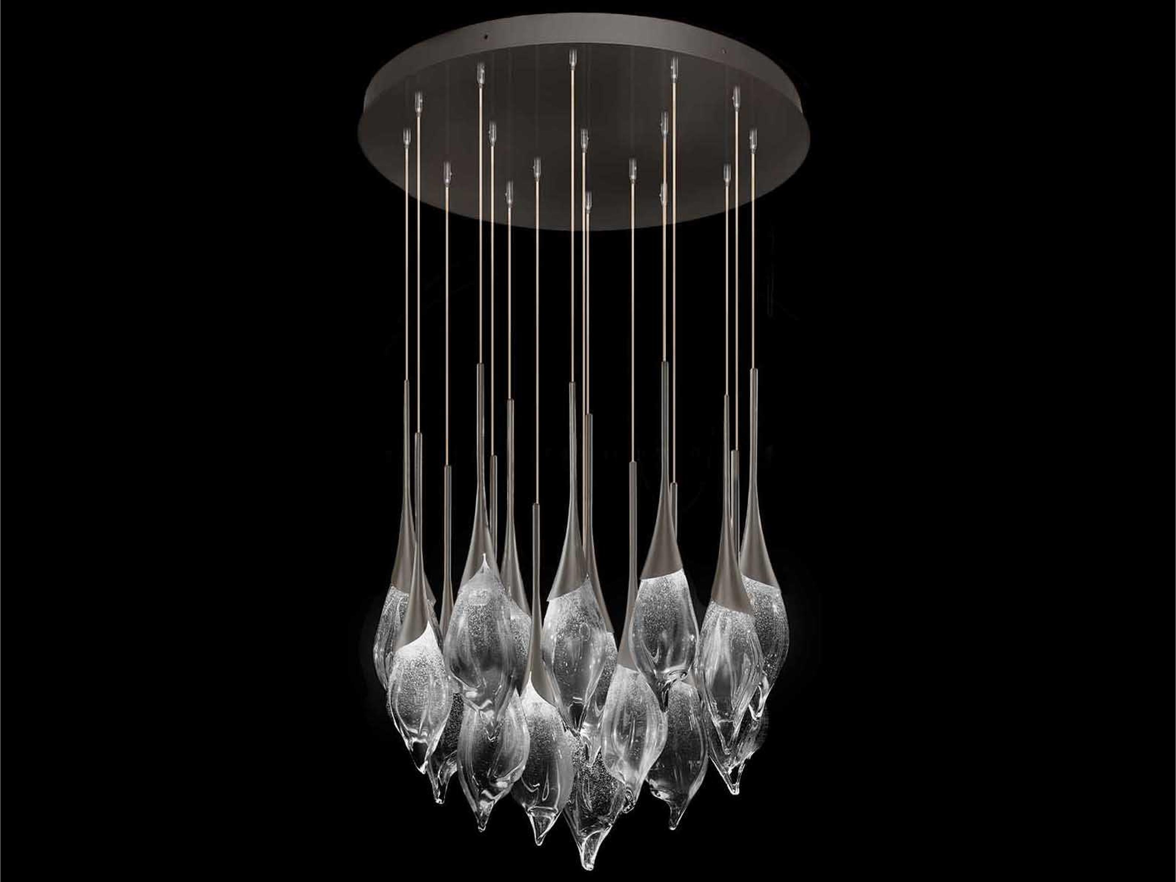 Mayu Midnight Steel Pendant