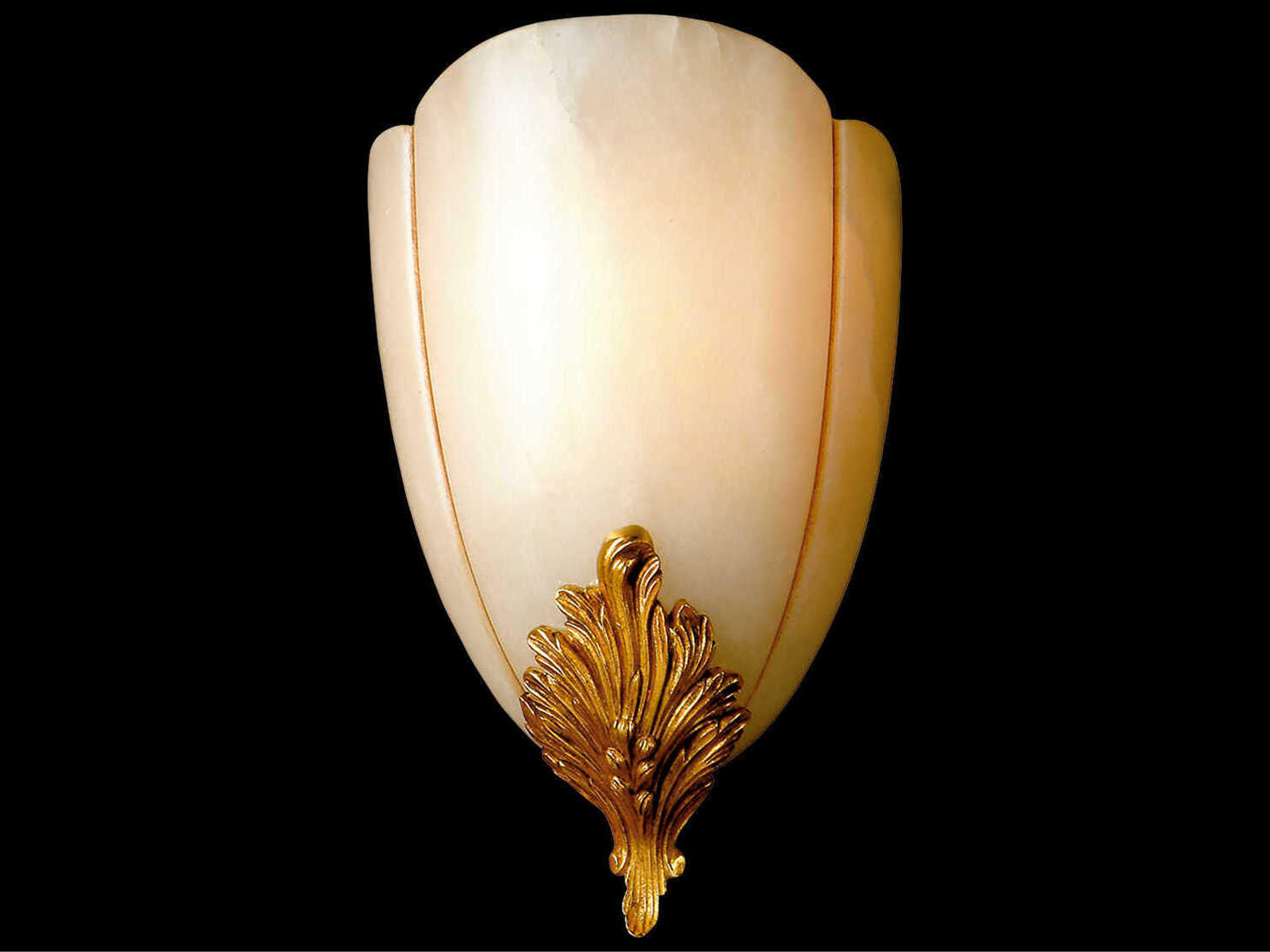 Mariner Luxury 1-Light French Gold Traditional Wall Sconce