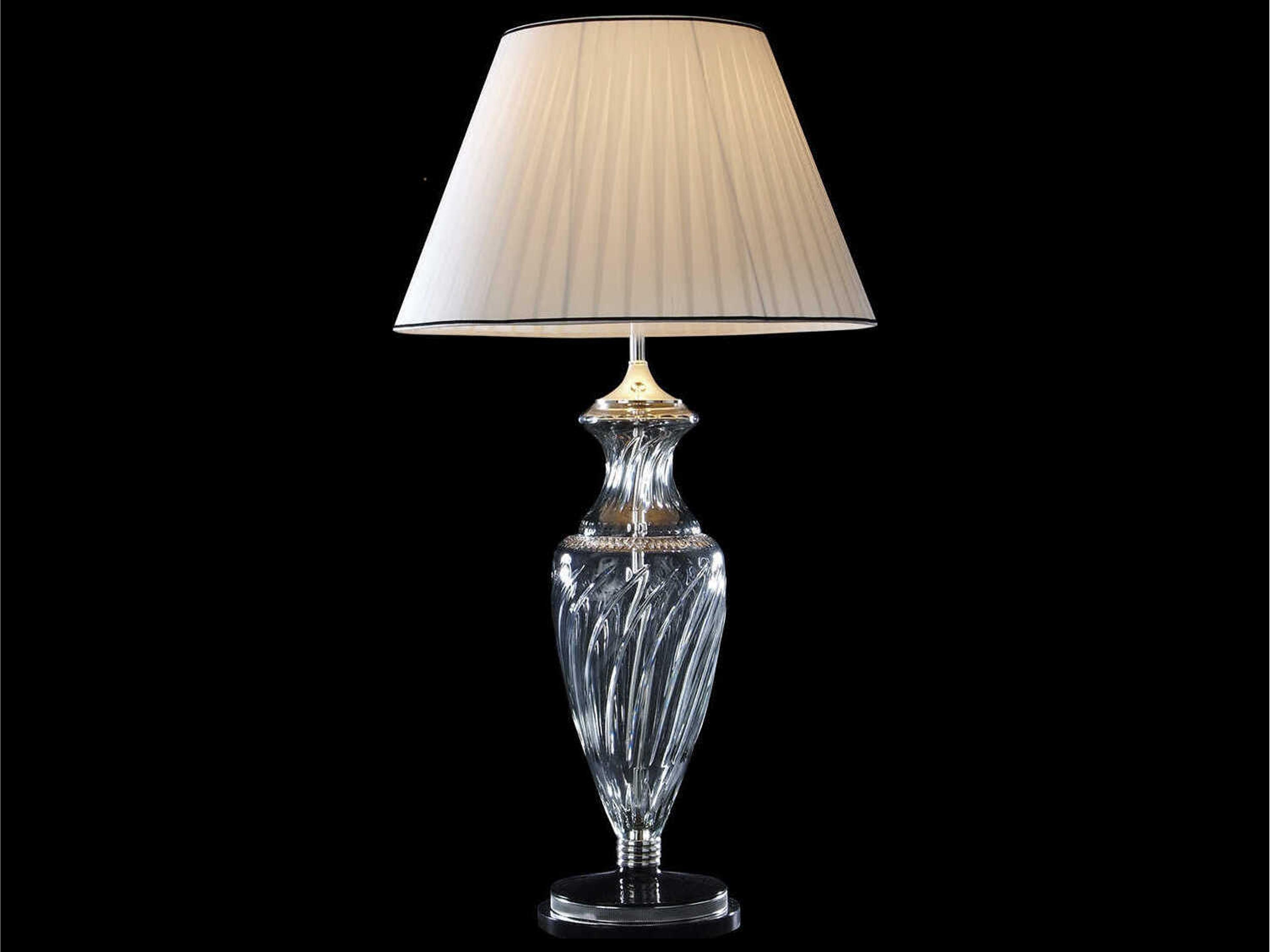 Mariner Luxury Polished Silver Traditional Buffet Lamp