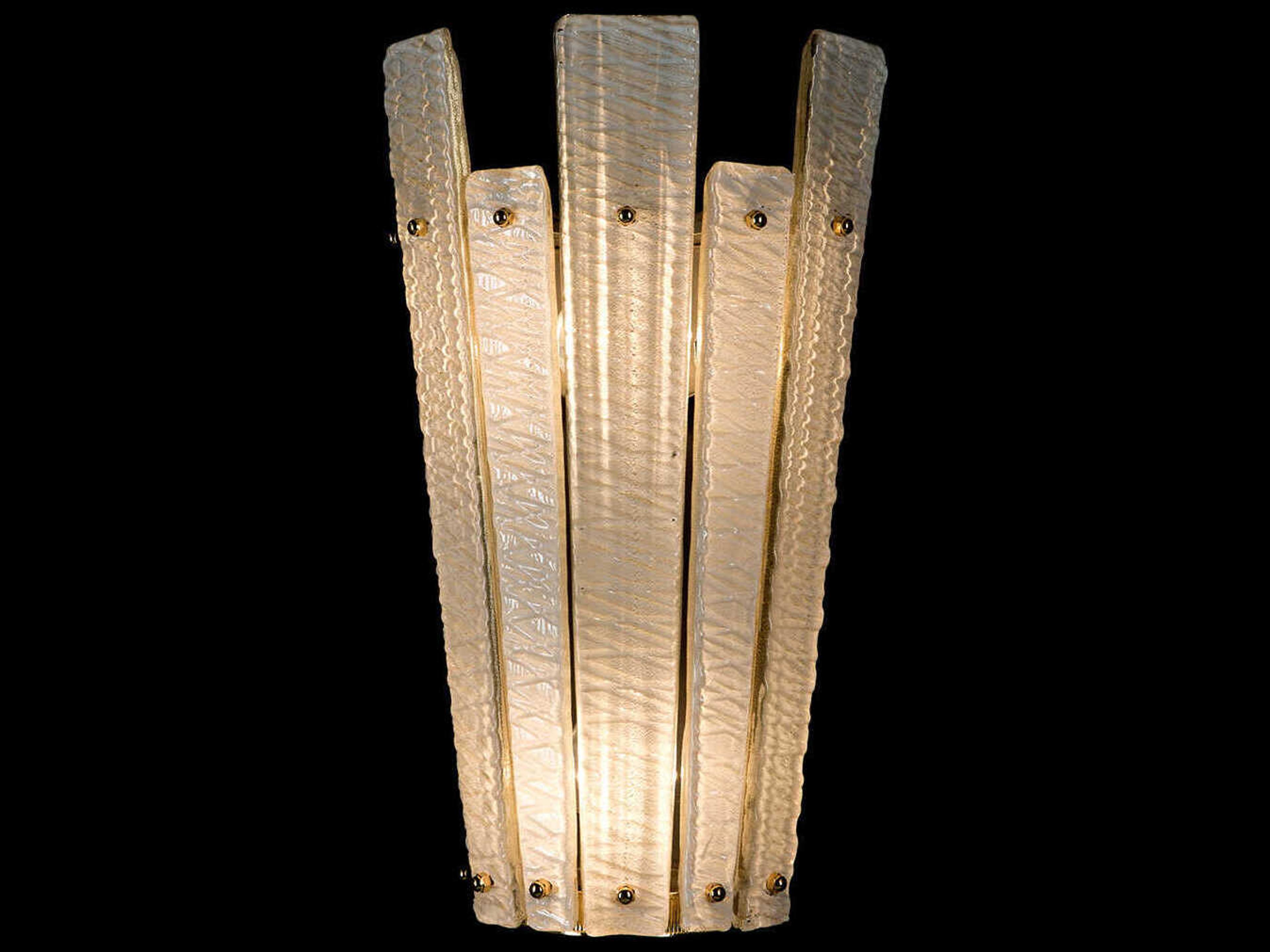 Mariner Luxury 2-Light Antique Gold Plated Wall Sconce