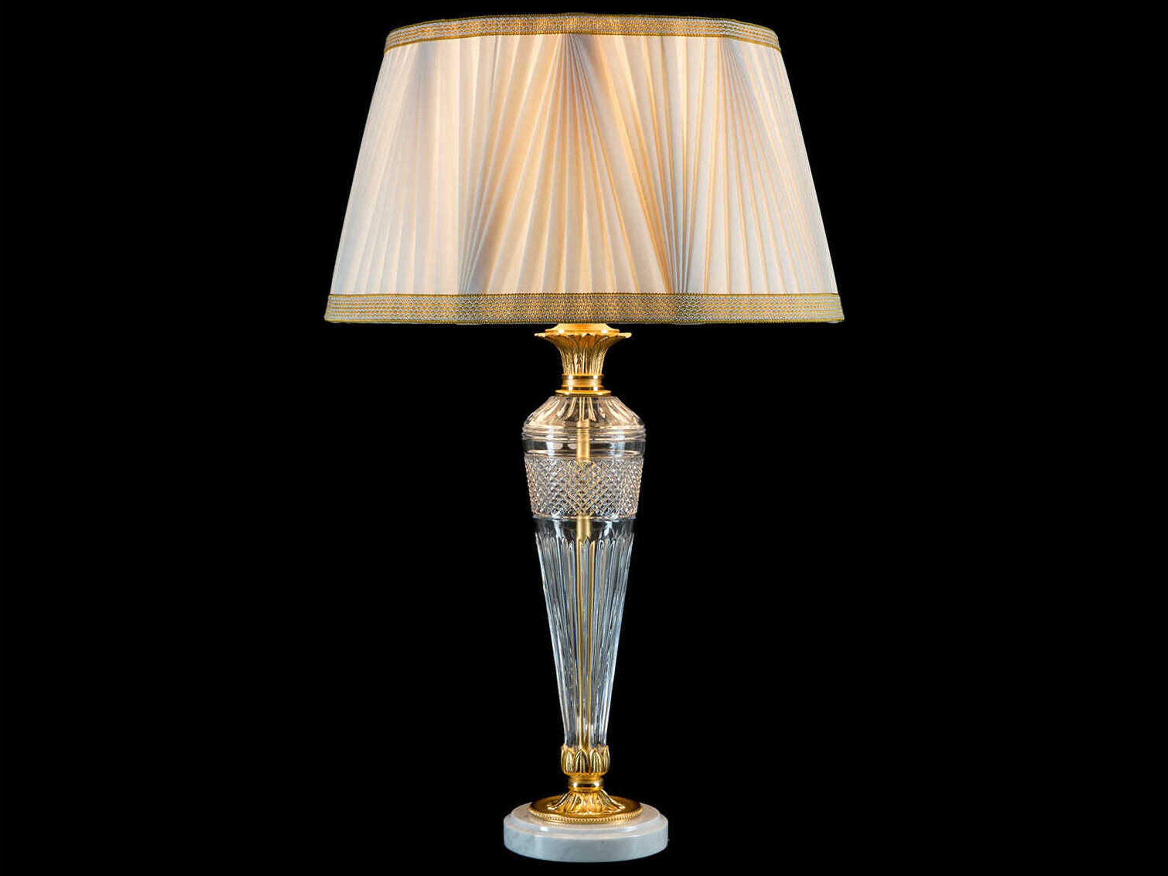 Mariner Luxury Antique Gold Plated Traditional Buffet Lamp