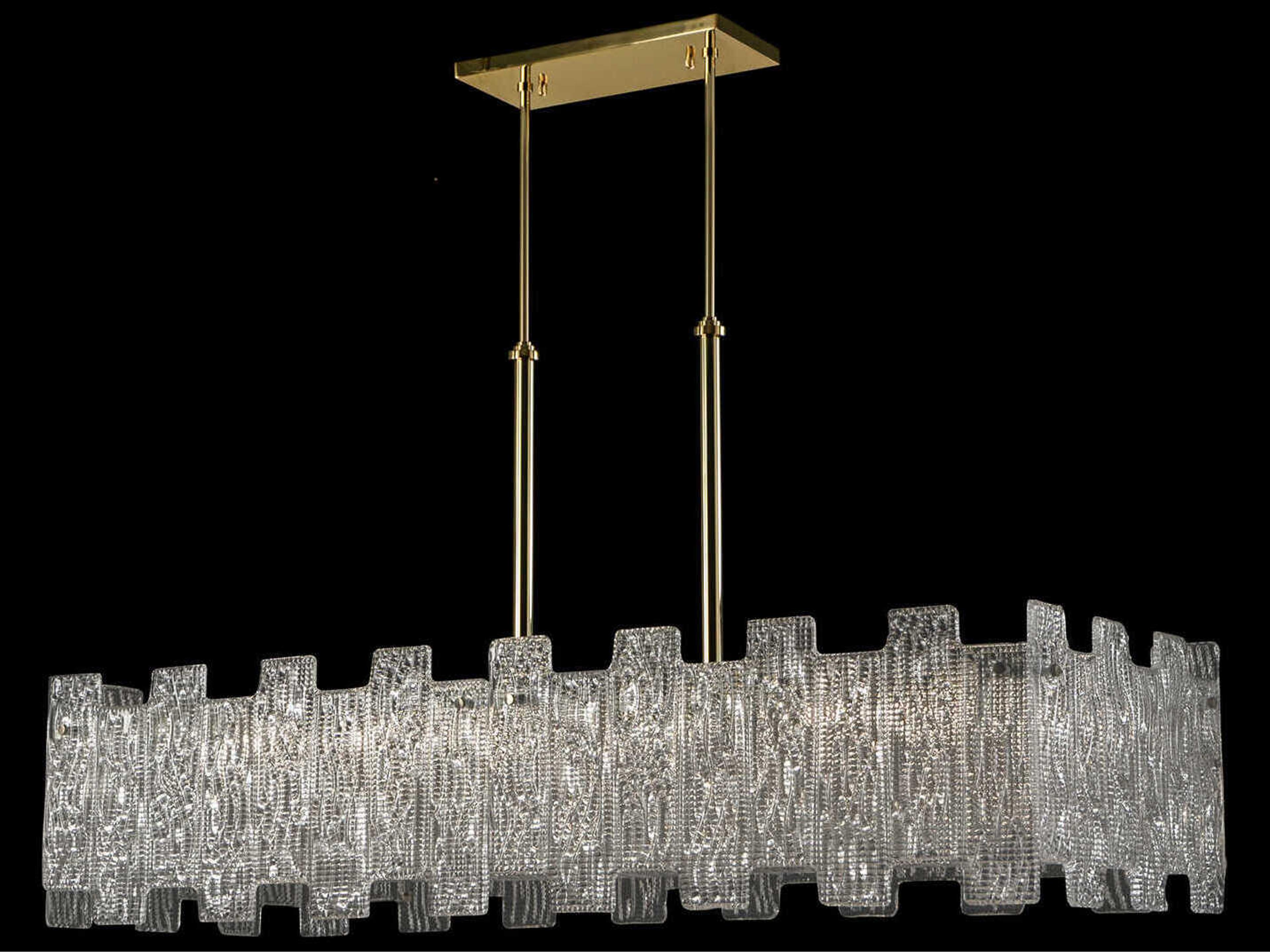 Mariner Luxury 16-Light Polished Brass Island Pendant