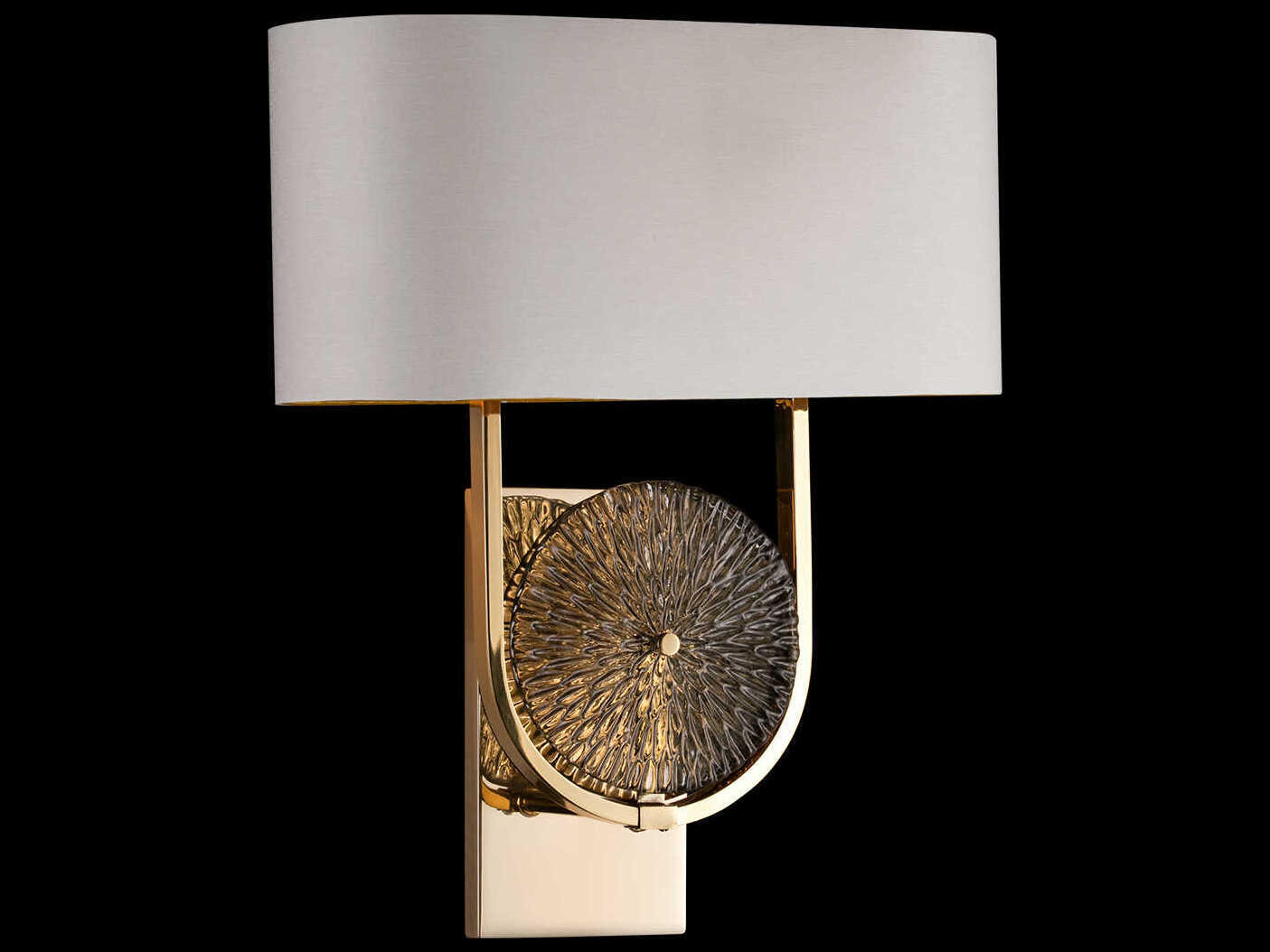 Mariner Luxury 1-Light Polished Brass Wall Sconce