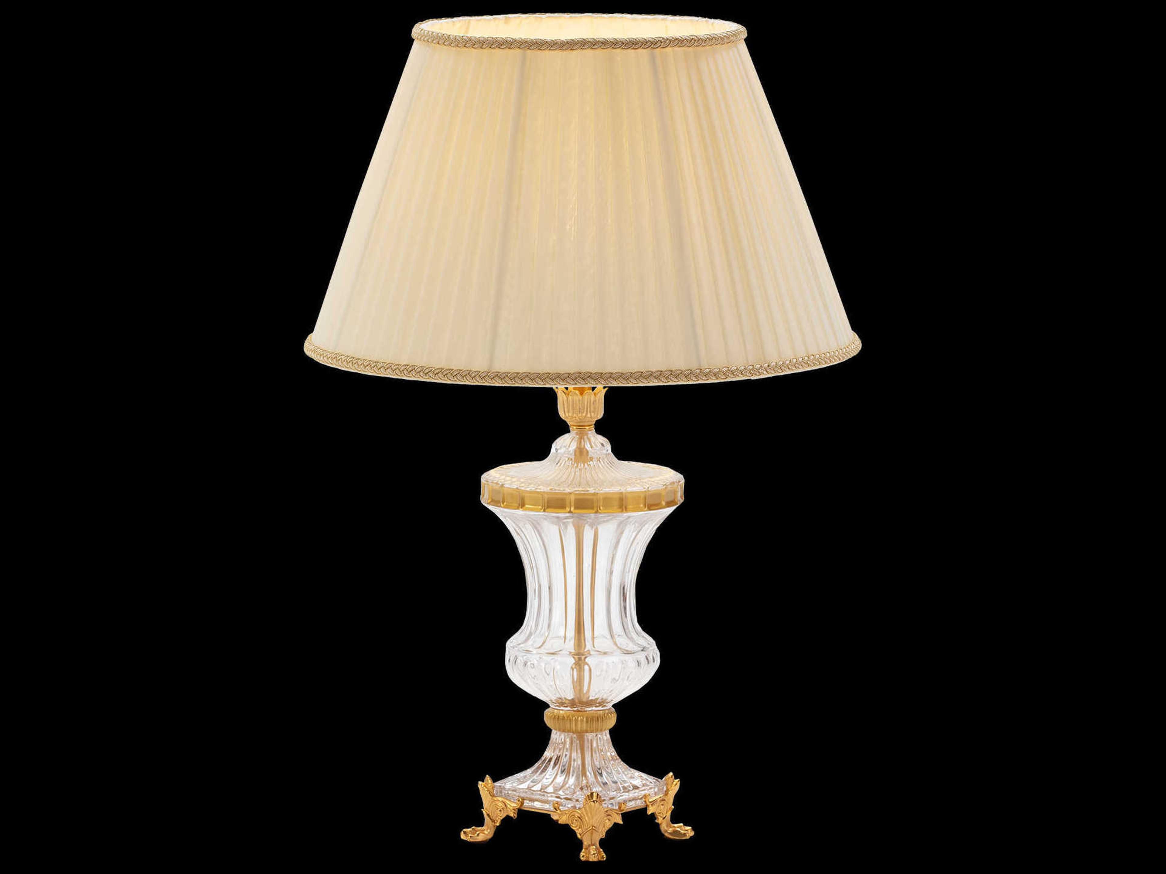 Mariner Luxury Antique Gold Plated Traditional Buffet Lamp