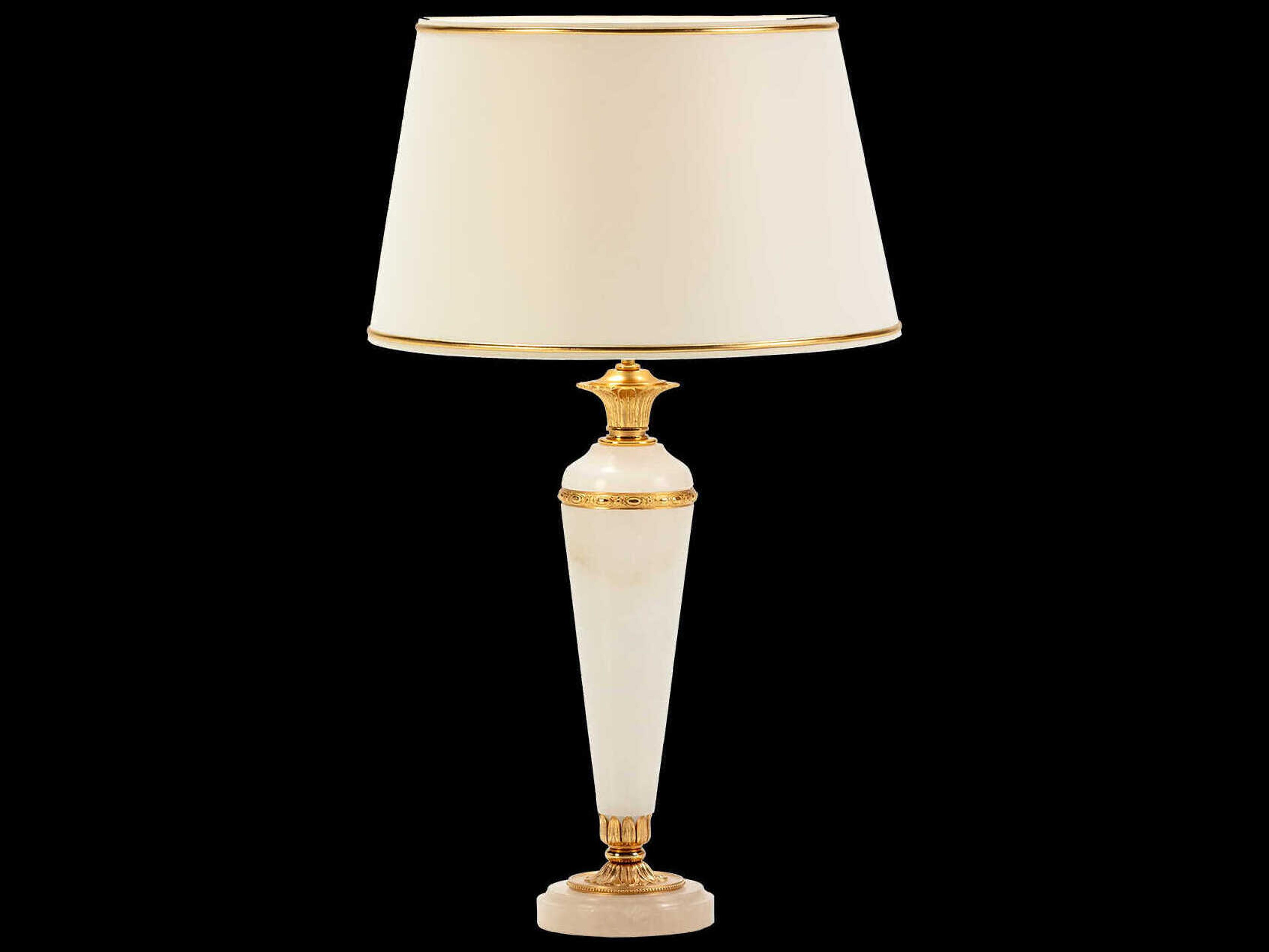 Mariner Luxury Antique Gold Plated Traditional Buffet Lamp