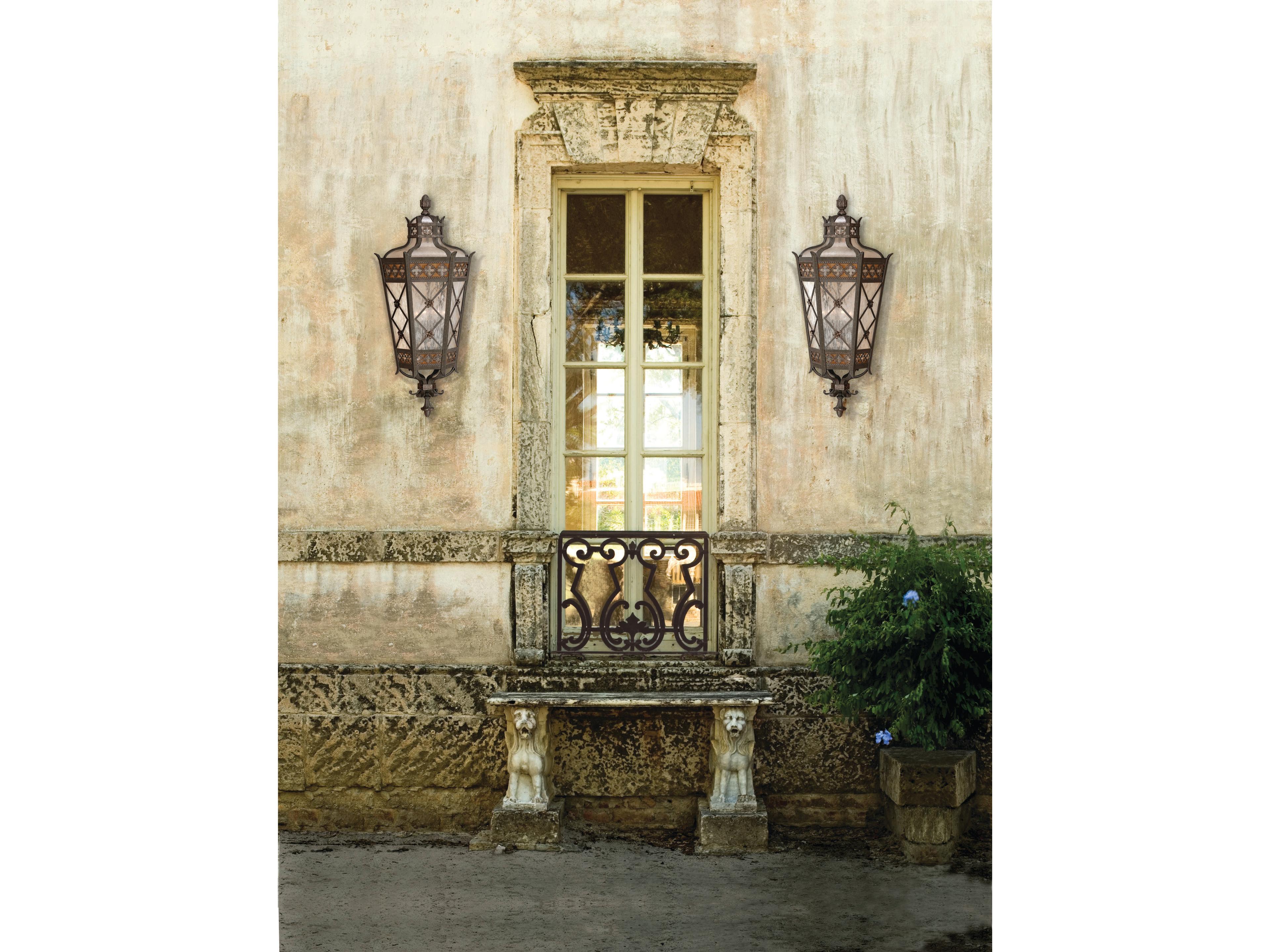 Fine Art Handcrafted Lighting Chateau Outdoor 4 - Light Outdoor Wall Light