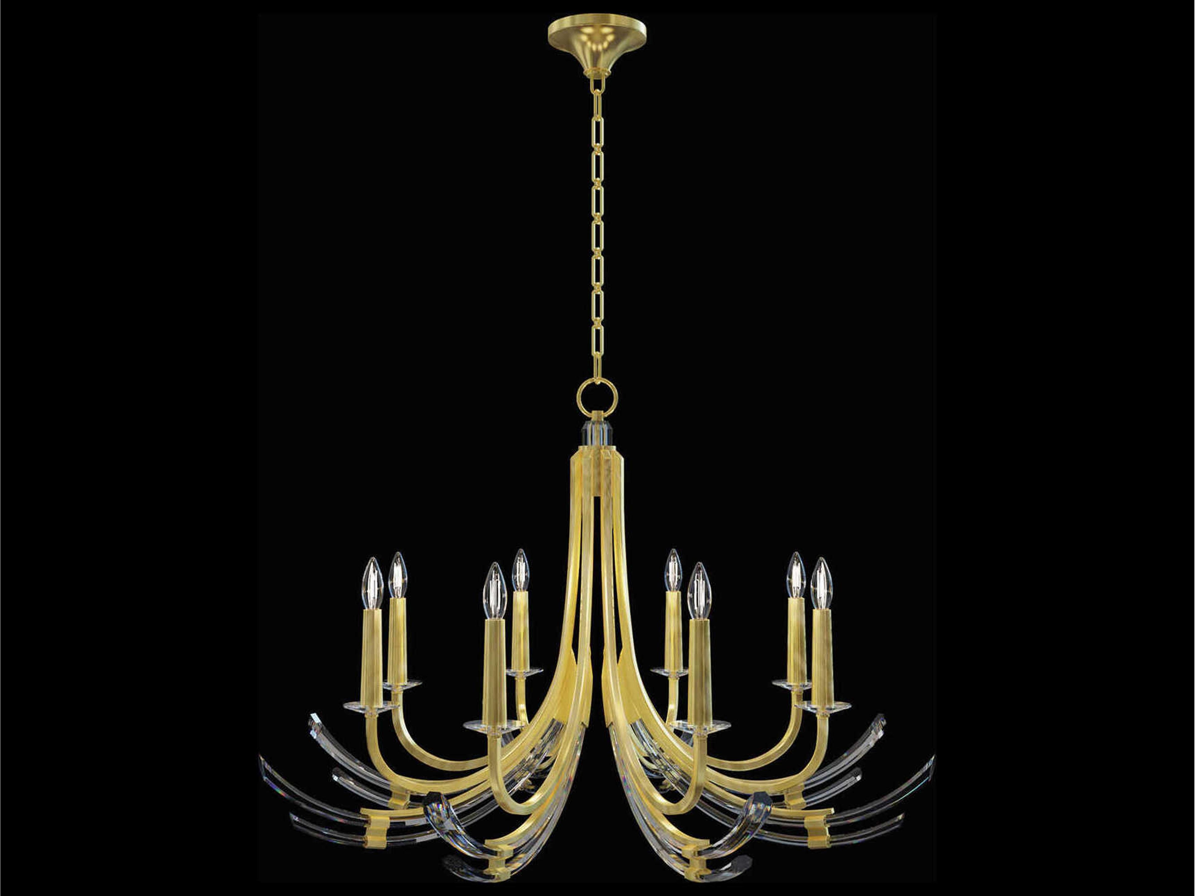 Fine Art Handcrafted Lighting Trevi 8-Light Candelabra Chandelier