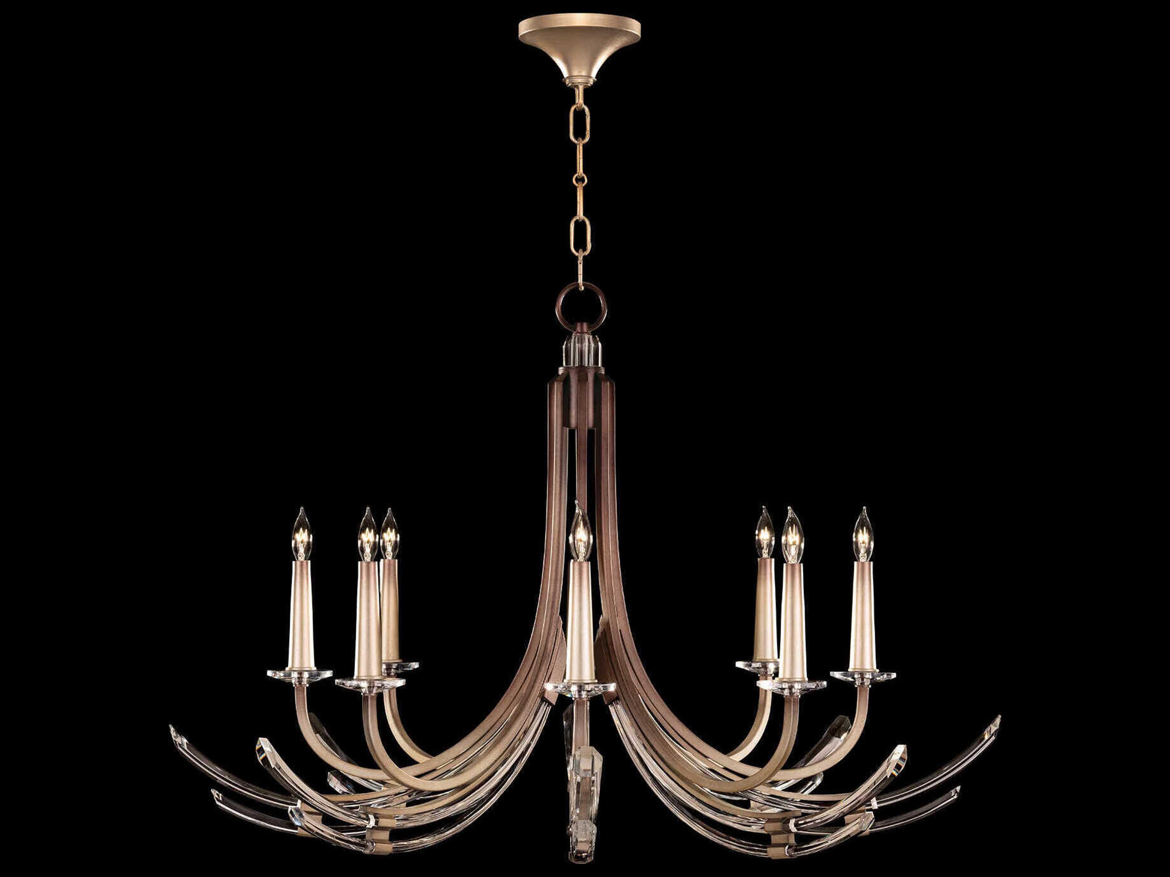 Fine Art Handcrafted Lighting Trevi 8-Light Candelabra Chandelier