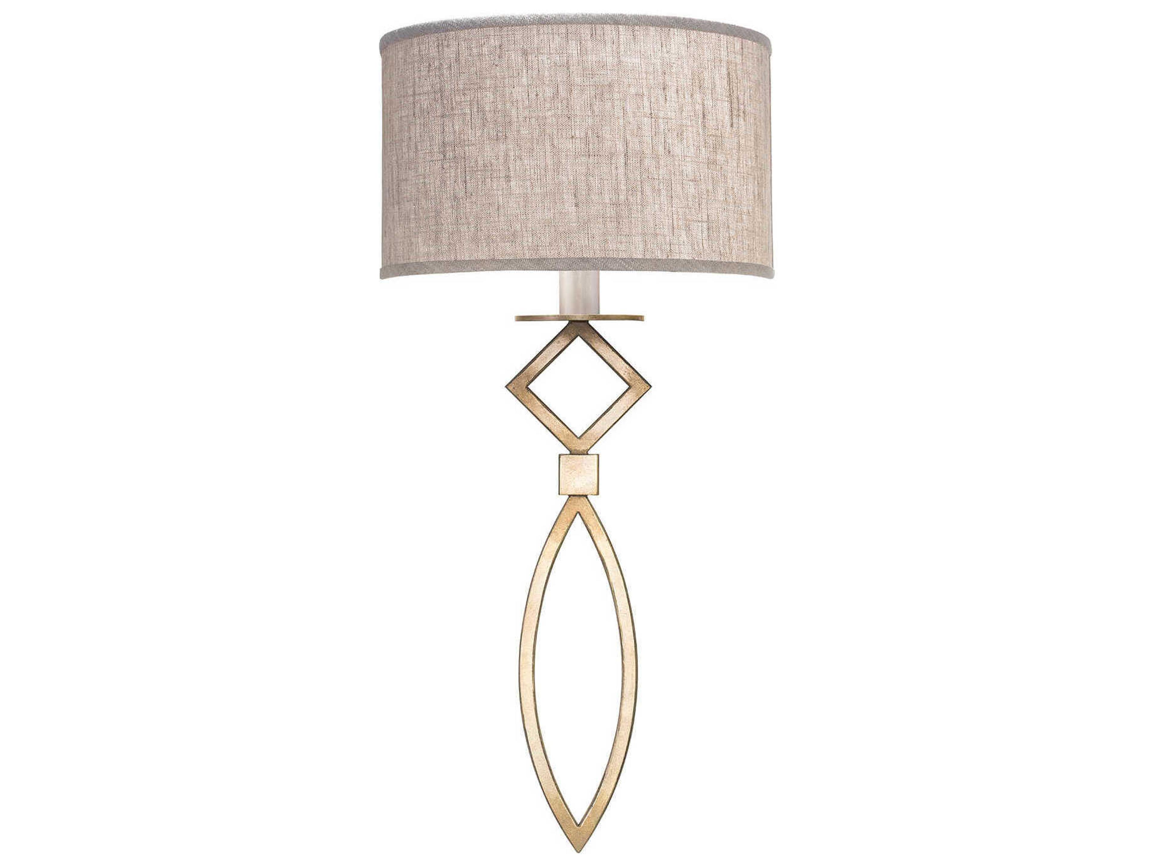 Cienfuegos 1-Light Gold Leaf Wall Sconce