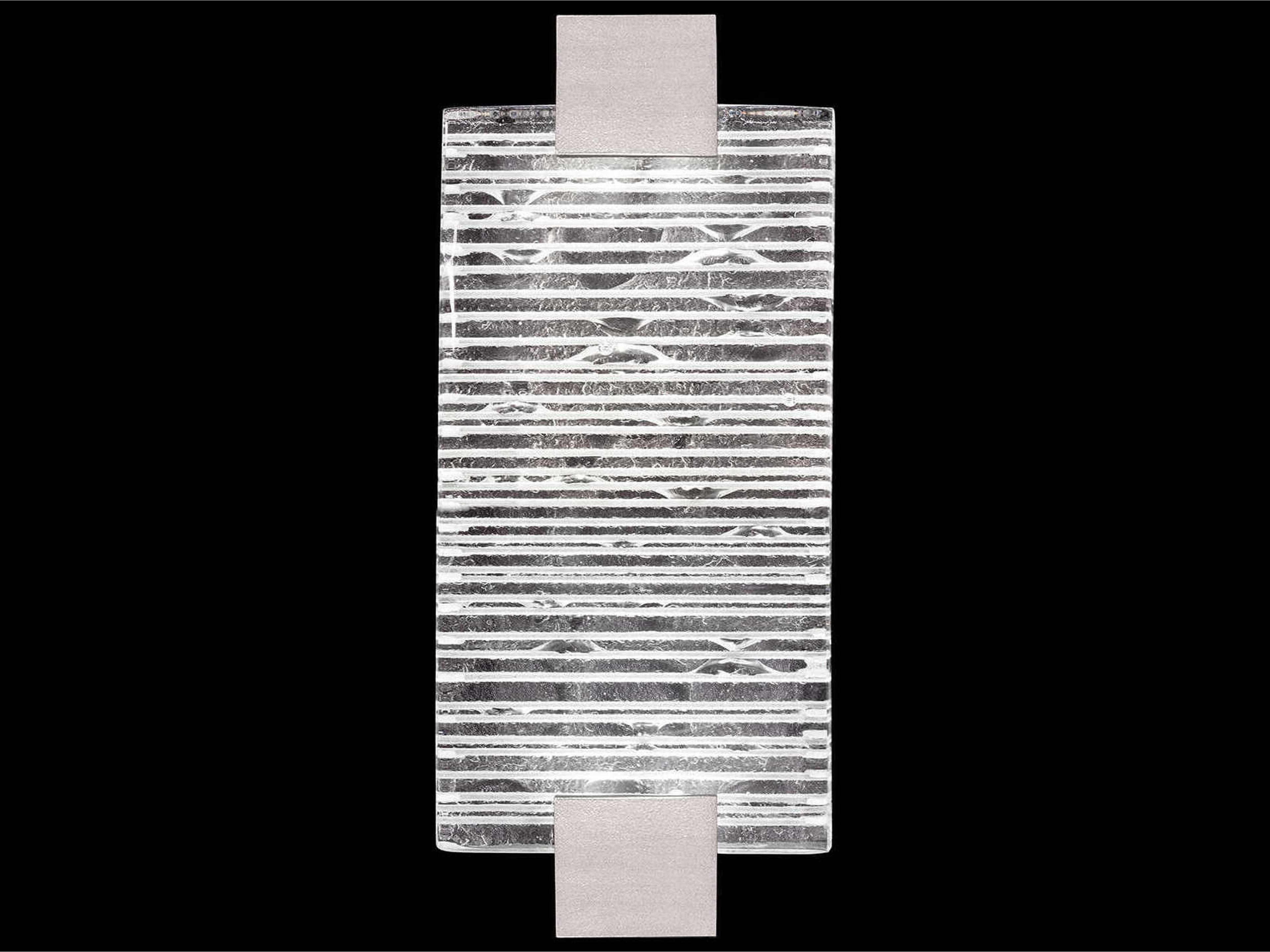 Fine Art Handcrafted Lighting Terra 2-Light Silver Wall Sconce