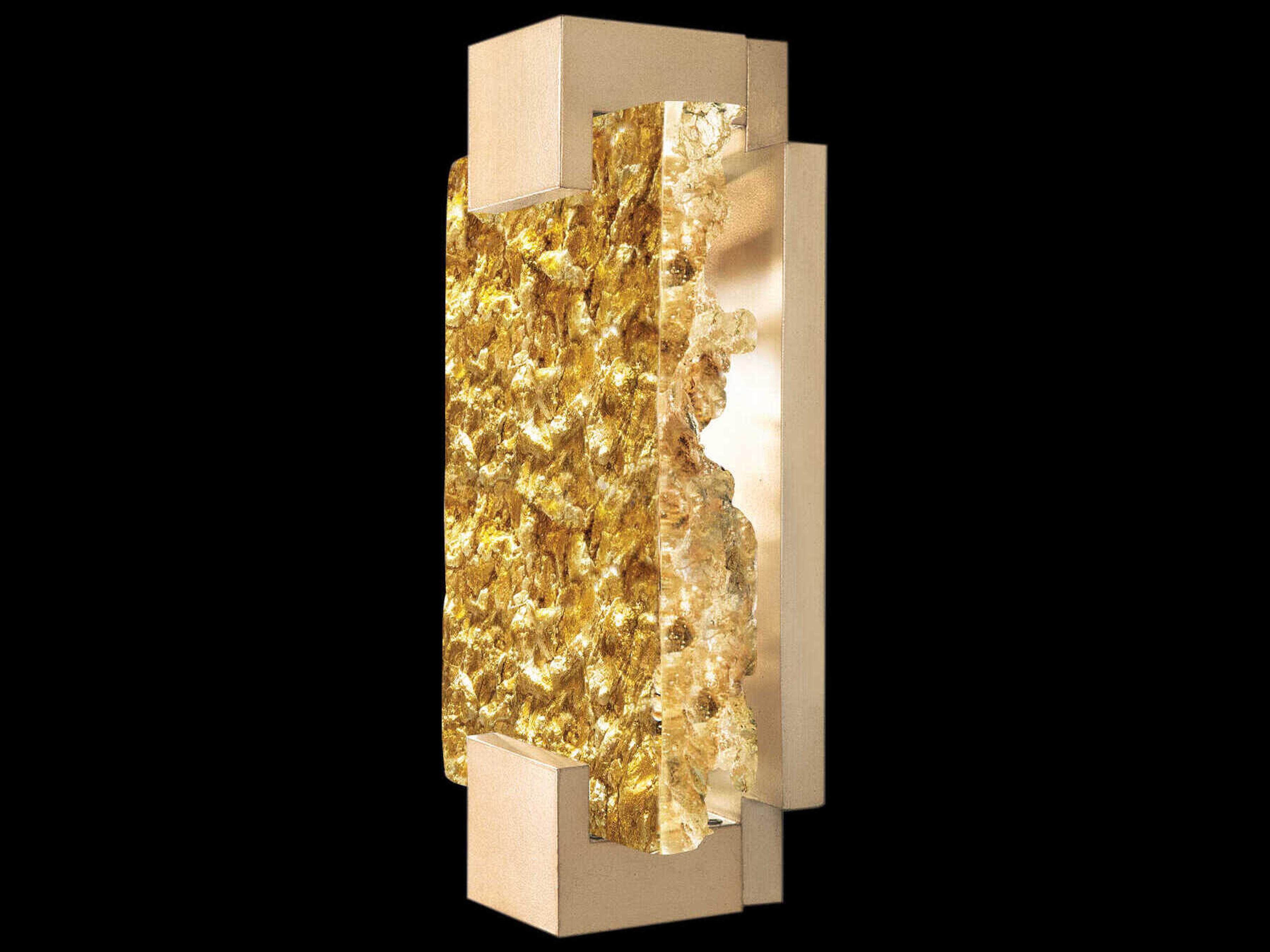 Fine Art Handcrafted Lighting Terra 2-Light Gold Wall Sconce