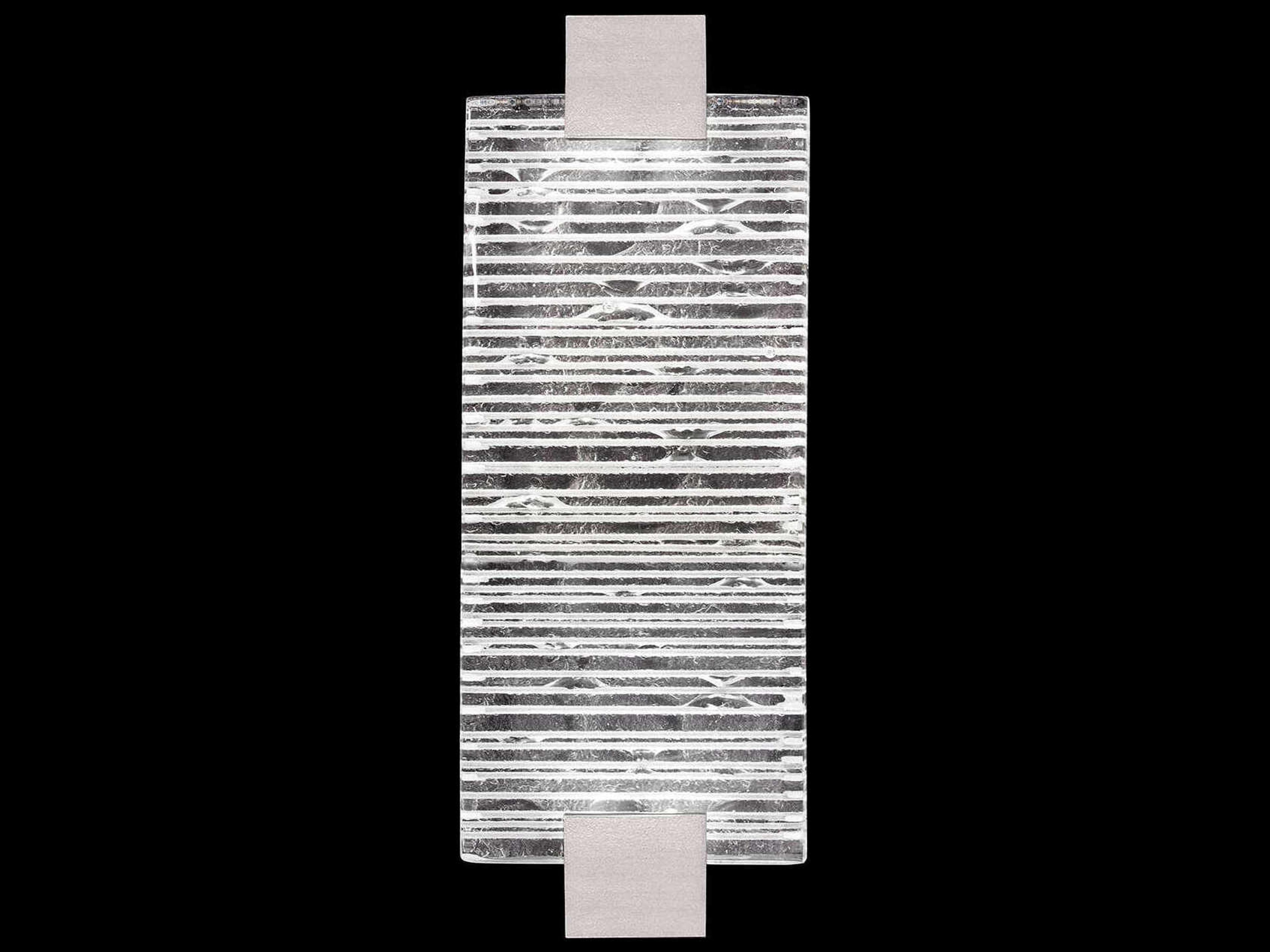 Fine Art Handcrafted Lighting Terra 2-Light Silver Wall Sconce