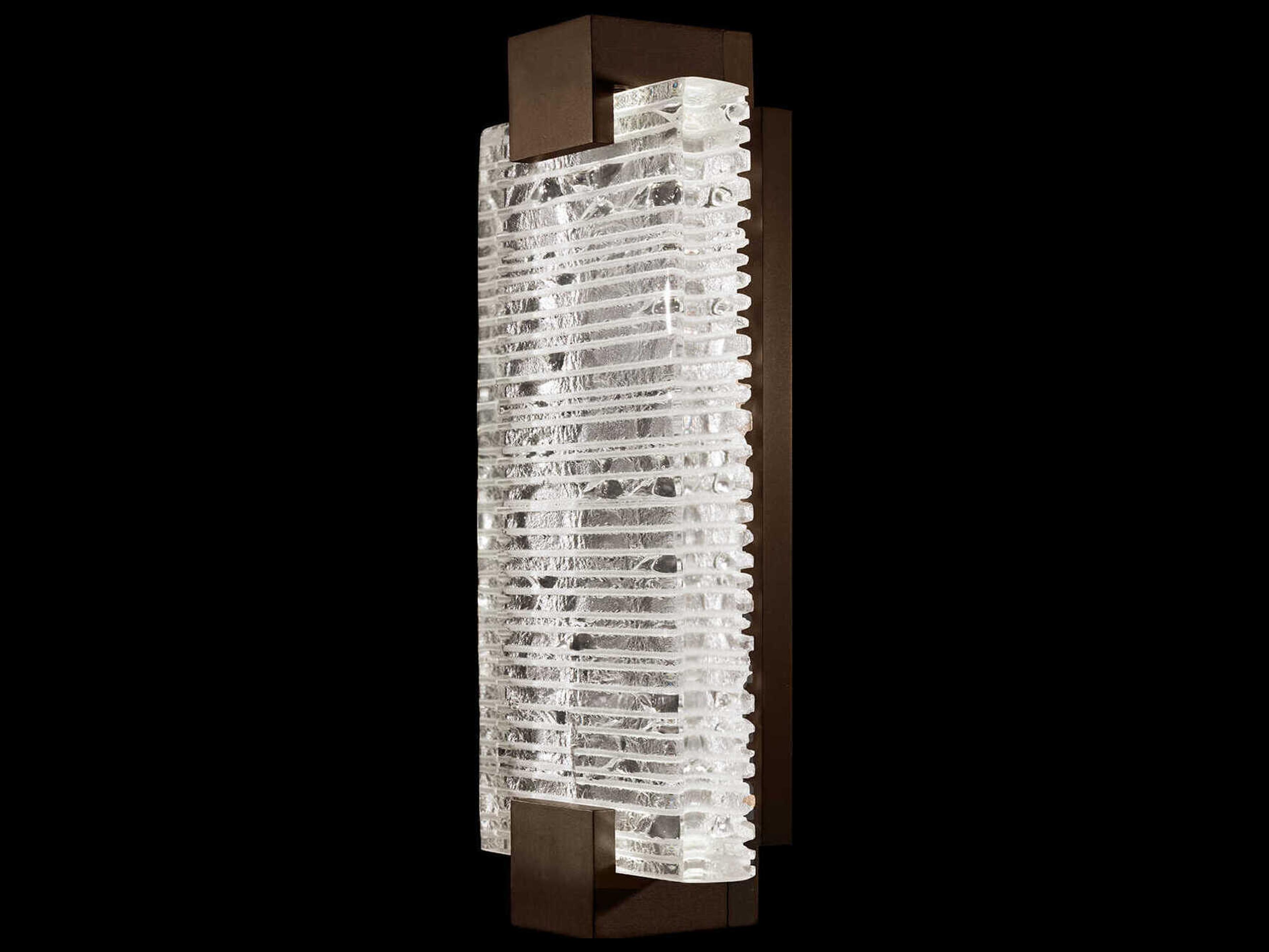 Fine Art Handcrafted Lighting Terra 2-Light Bronze Wall Sconce