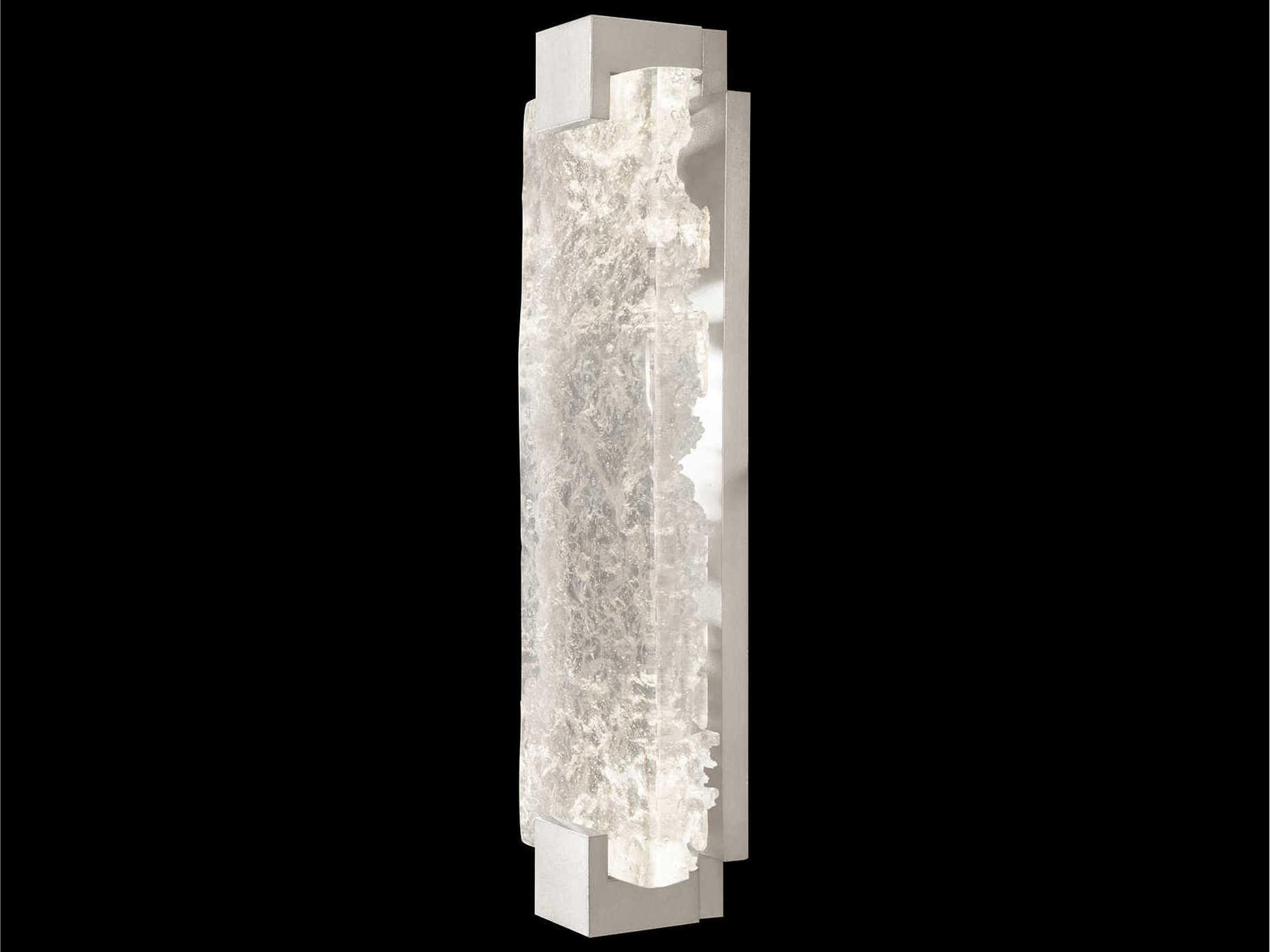 Terra 2-Light Silver Wall Sconce