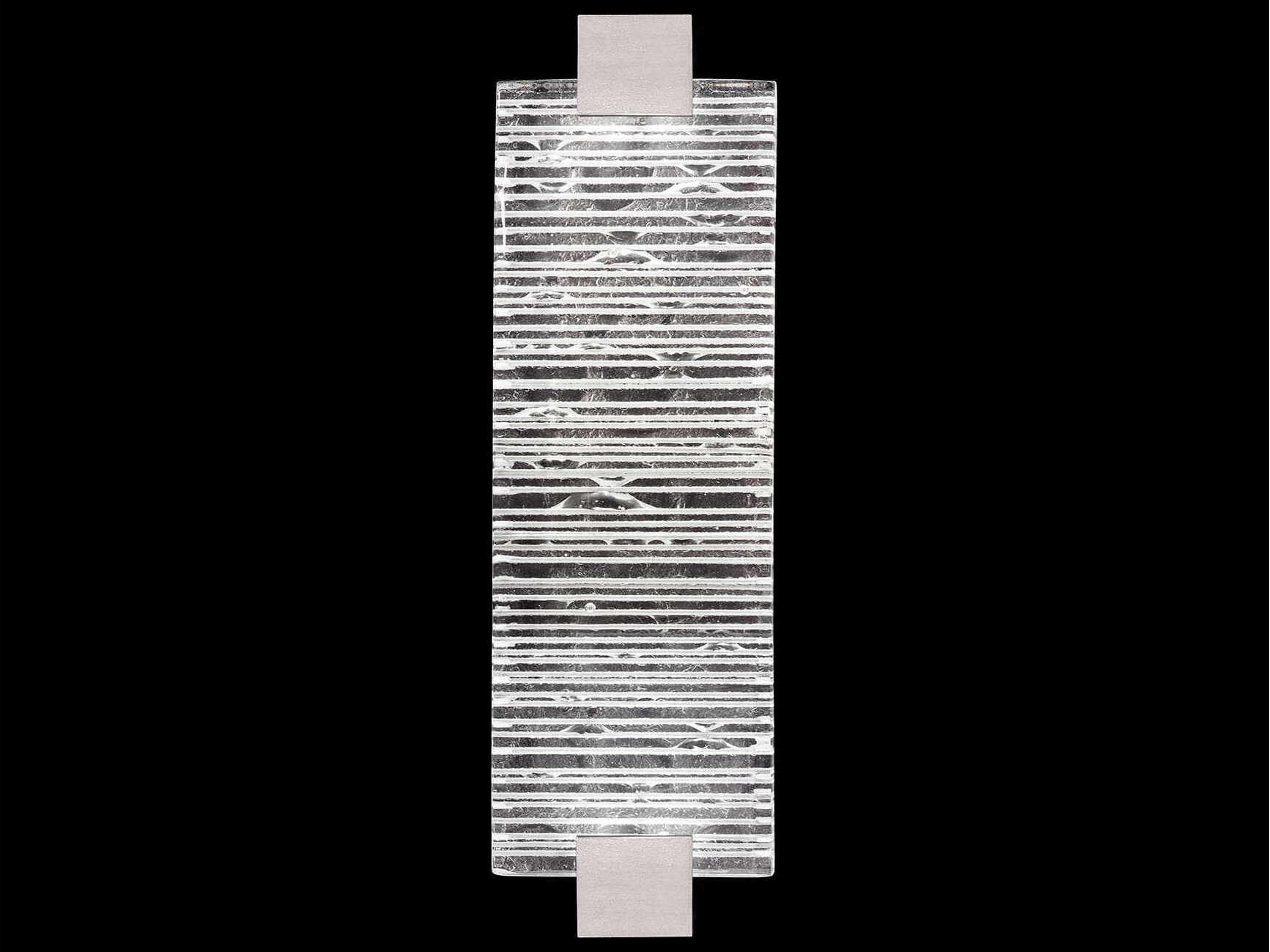 Fine Art Handcrafted Lighting Terra 2-Light Silver Wall Sconce