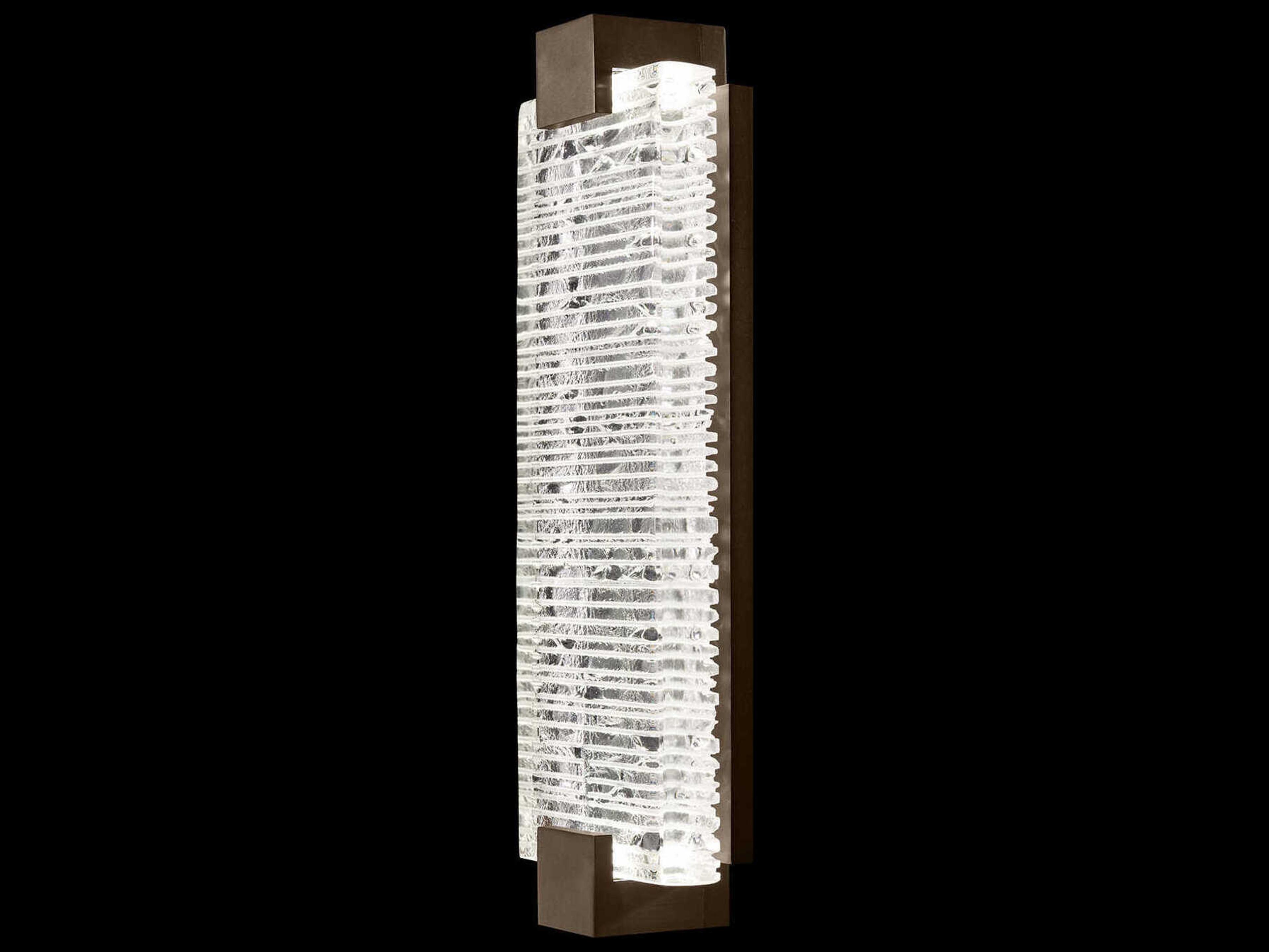 Fine Art Handcrafted Lighting Terra 2-Light Bronze Wall Sconce