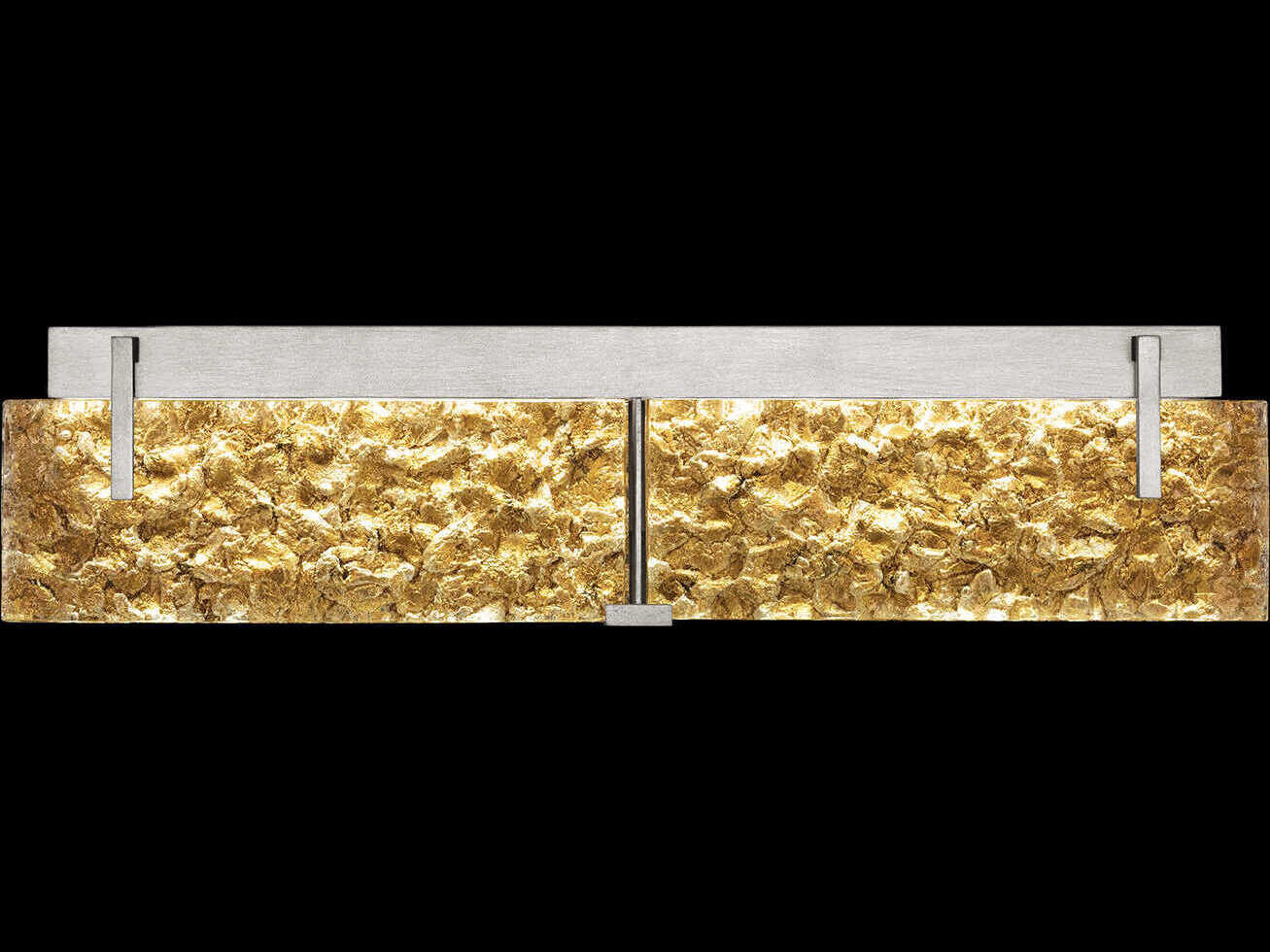 Fine Art Handcrafted Lighting Terra 4-Light Silver Vanity Light